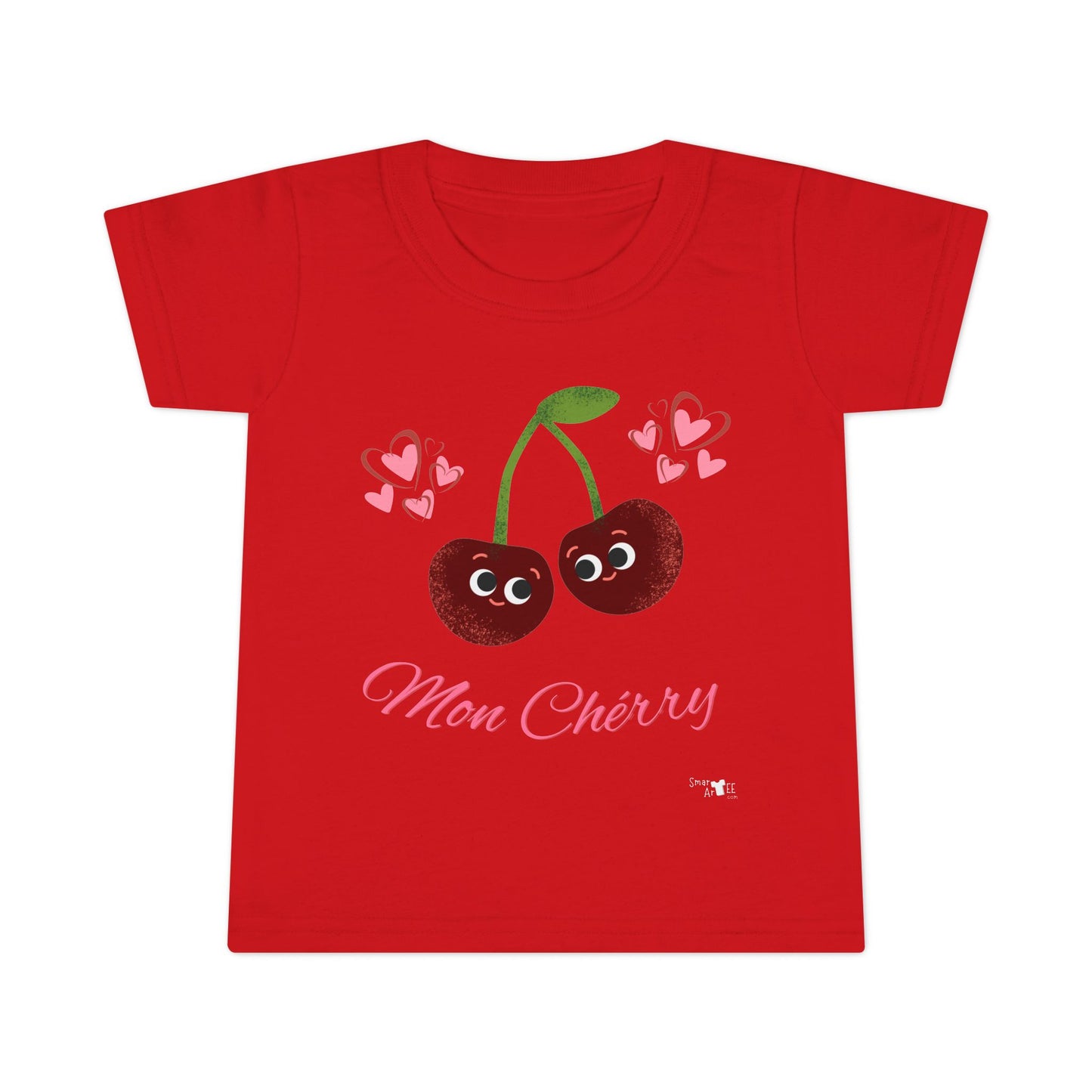 Cute Cherry Toddler Shirt, Adorable Kids Apparel, Summer Outfit, Birthday Gift, Playtime Essential, Sweetheart Design