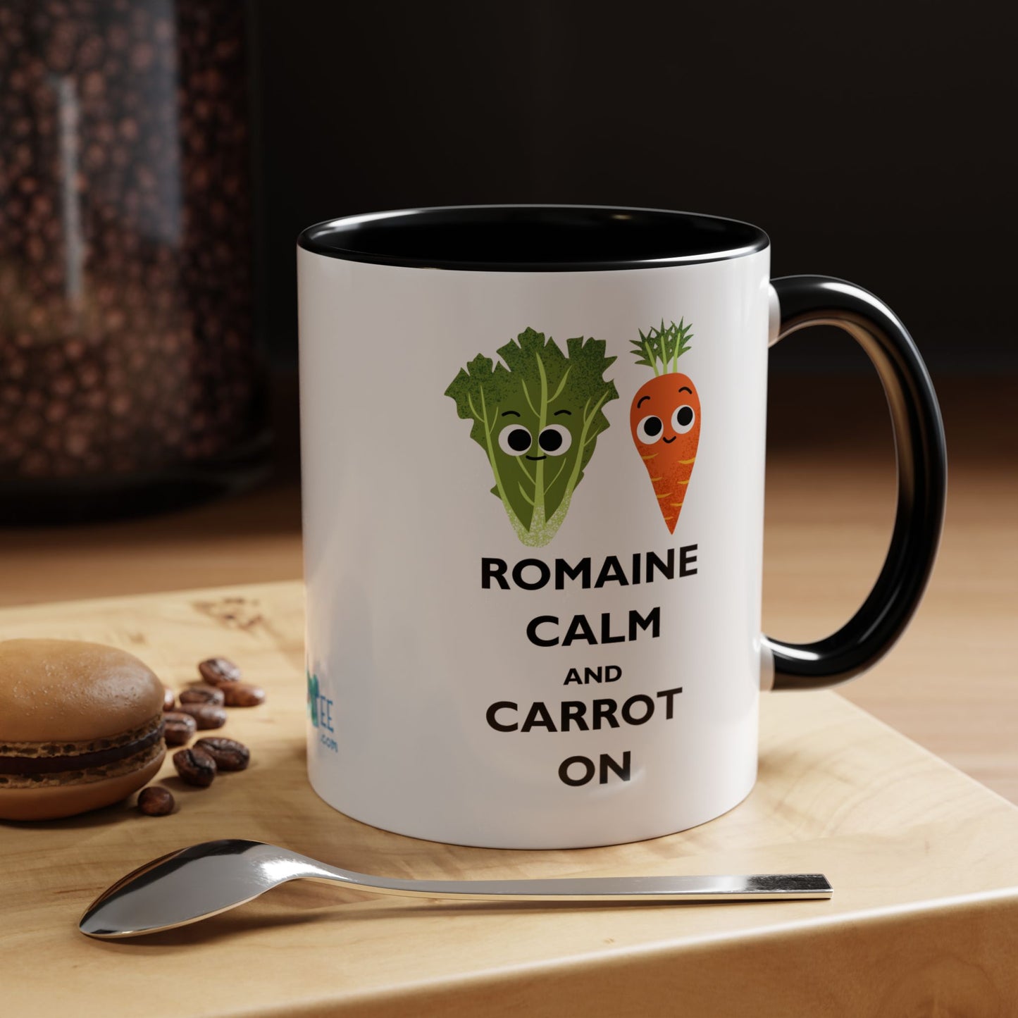 Romaine Calm Coffee Mug, Fun Kitchen Gift, Vegetable Lover Mug, Quirky Home Decor, Gardening Enthusiast Gift, Cute Gift Idea