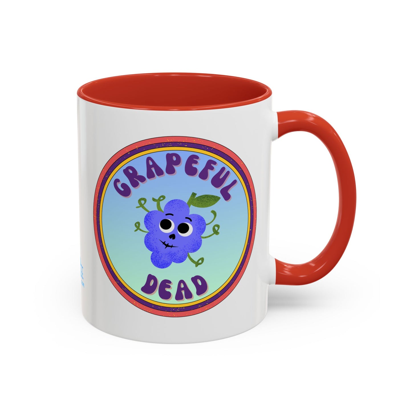 Grateful Dead Inspired Accent Coffee Mug, Fun Gift for Music Lovers, Unique Home Decor, Vibrant Coffee Mug, Collectible Gift for Occasions