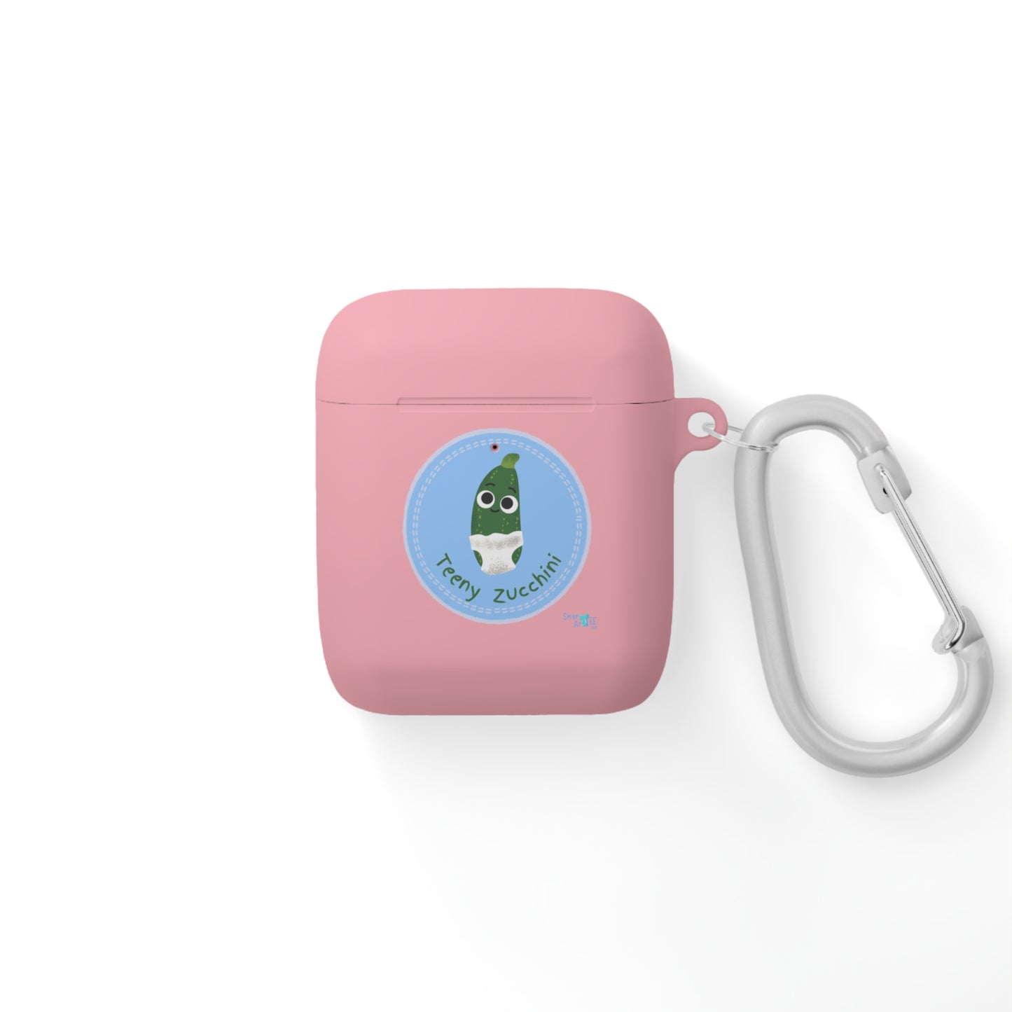 Cute Zucchini AirPods Case Cover, Funny AirPods Holder, Vegetable AirPods Skin, Greenery Gift, Cartoon Tech Accessory
