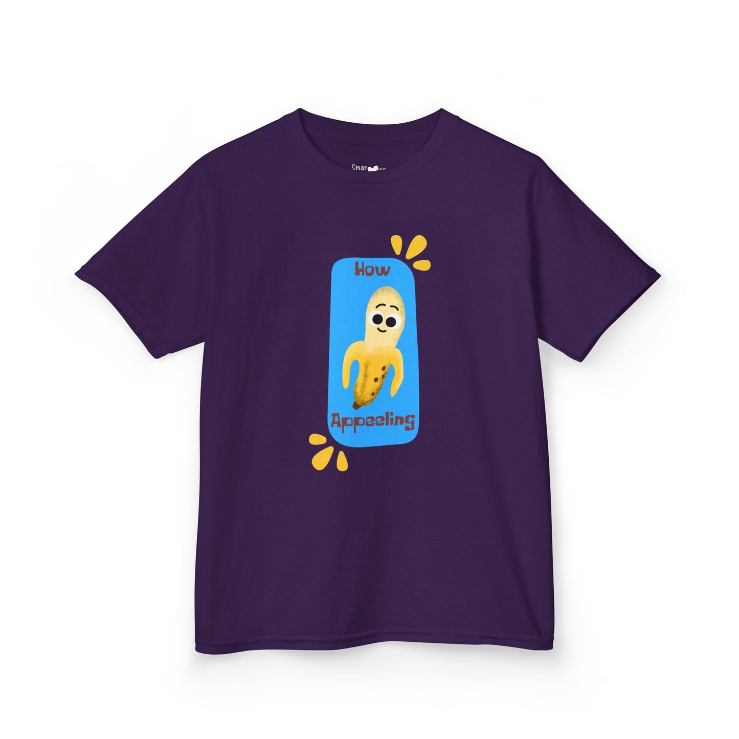 Kids Funny Graphic Tee with 'How Appeeling' Banana Pun Design | Playful Shirt for Children | Gift for Birthdays
