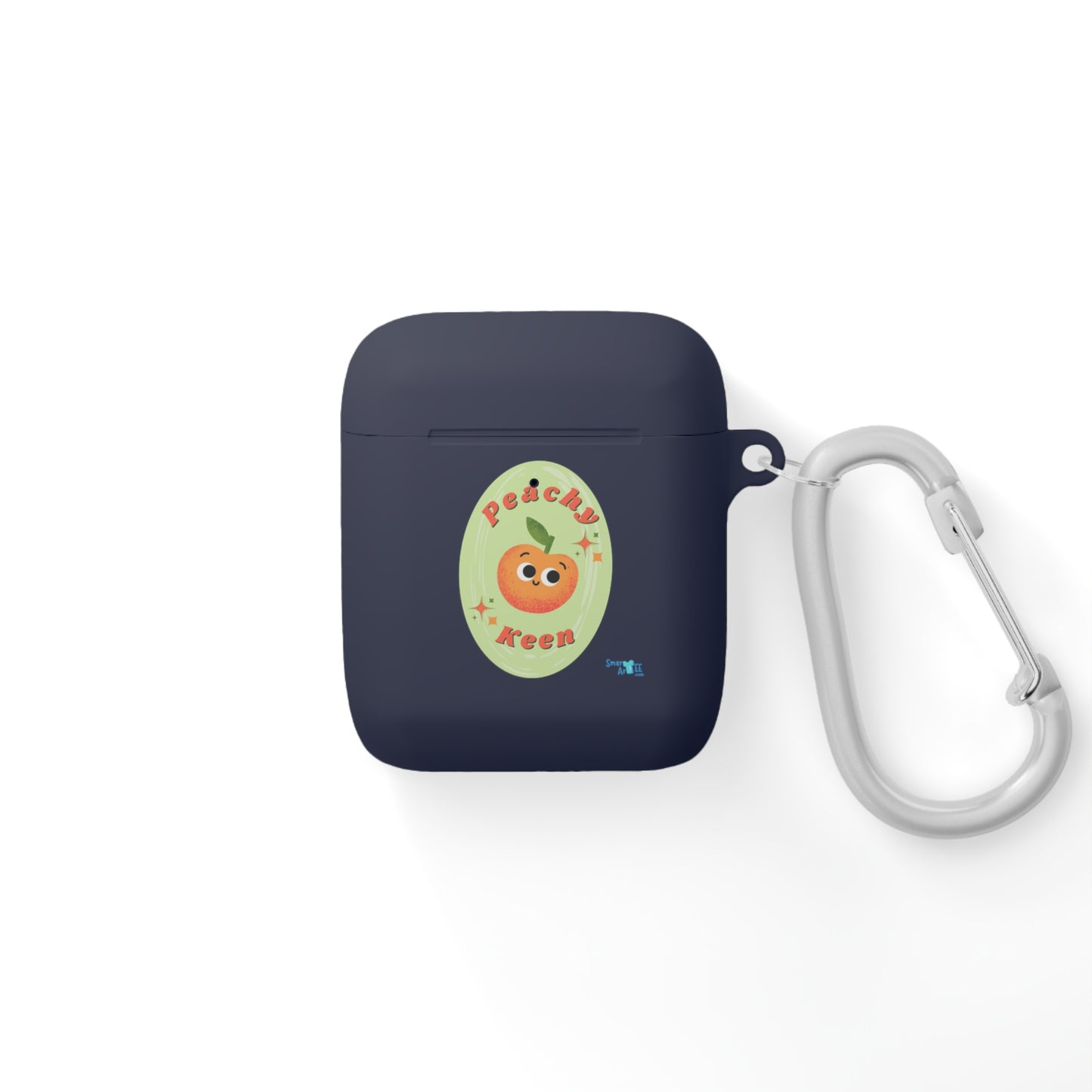 Peachy Keen AirPods Case Cover, Cute AirPods Pro Sleeve, Unique Apple Accessory, Gift for Music Lovers, Fun AirPods Holder