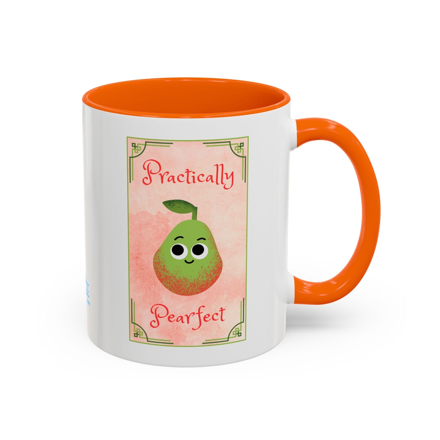 Fun Whimsical Coffee Mug, Unique Gift for Friends, Cute Pear Design, Perfect for Birthdays, Cute Kitchen Decor, Funny Drinkware
