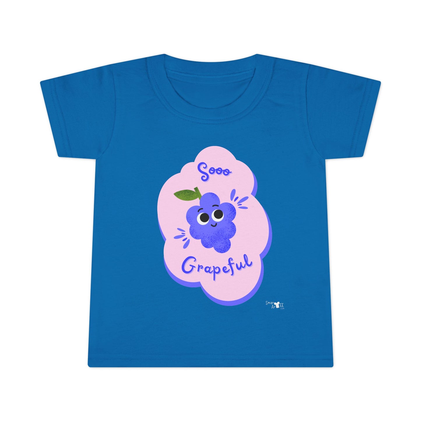 Cute Toddler Shirt - Sooo Grapeful Design for Kids, Funny Gift for Toddlers, Cute Apparel for Babies, Birthday Gift