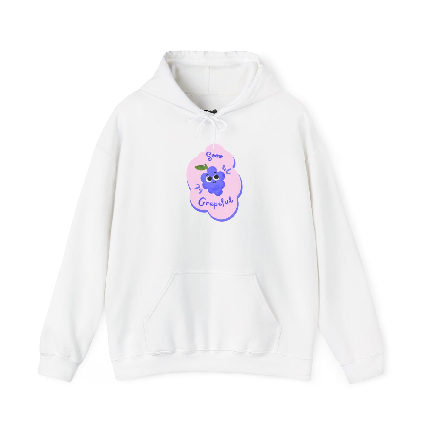 Charming Grape Hoodie, Cozy Unisex Pullover, Graphic Hoodie for Spring, Perfect Gift for Garden Lovers, Trendy Casual Wear
