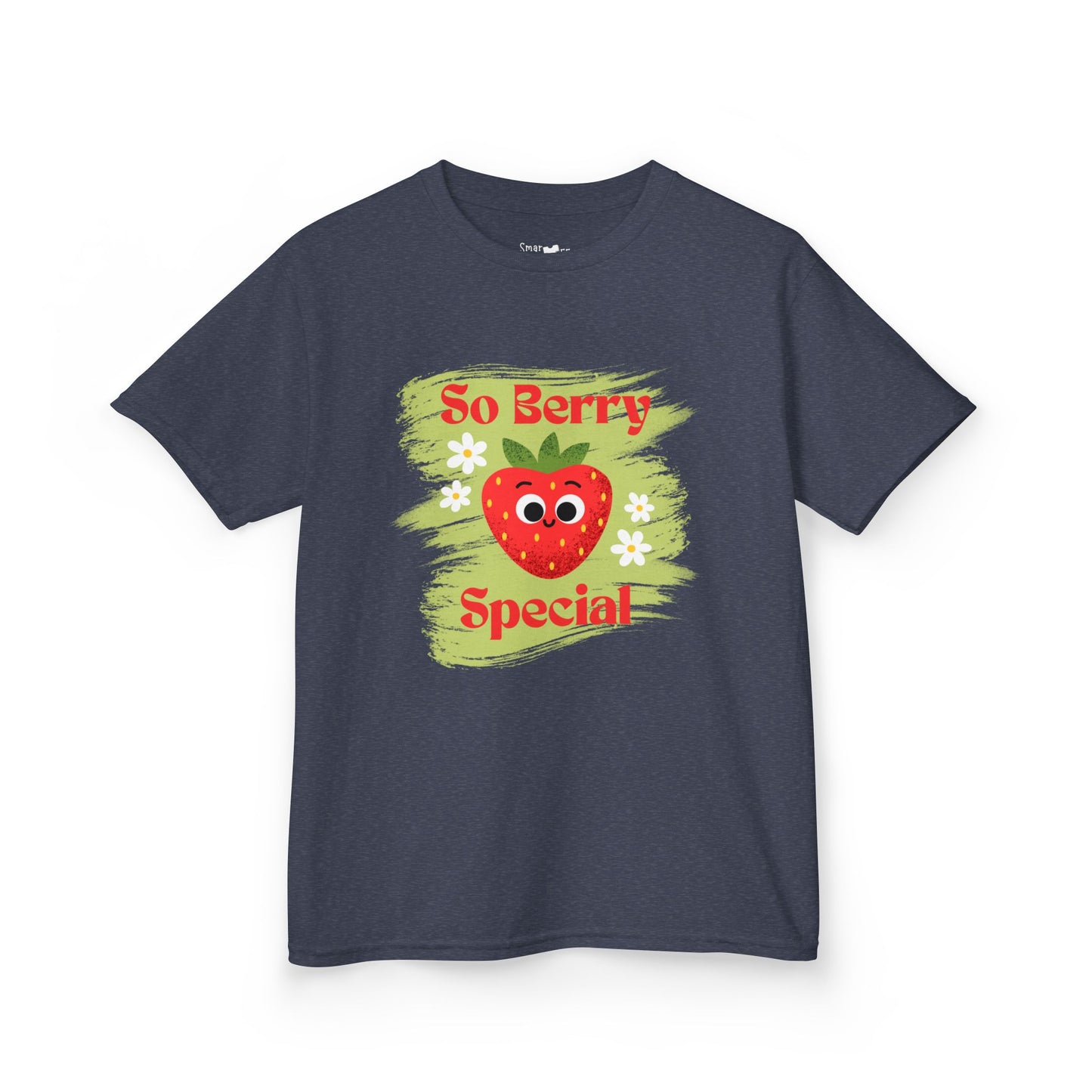 Kids Strawberry Tee - "So Berry Special" - Perfect for Celebrations and Birthdays, Funny Fruit Pun Shirt, Back To School