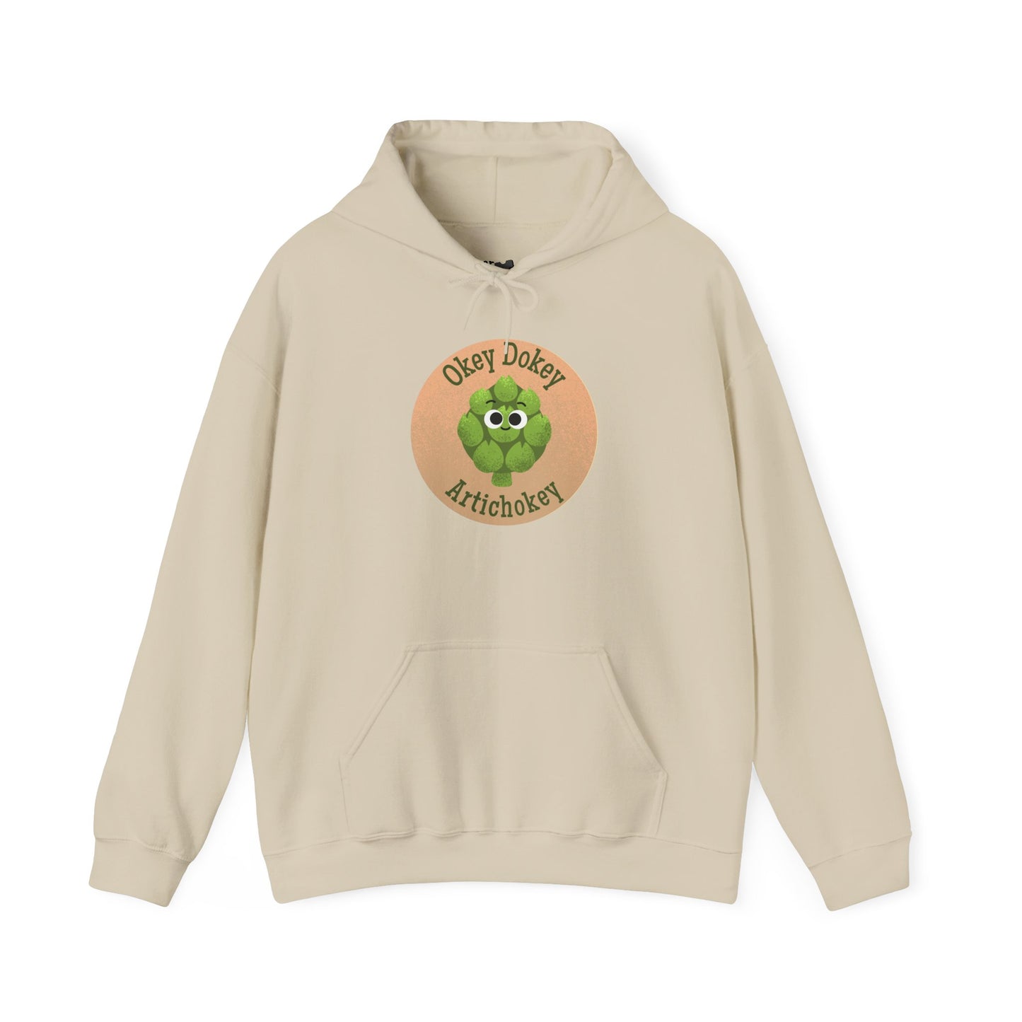 Funny Artichoke Hoodies - Unisex Heavy Blend Hoodie for Food Lovers, Gift for Veggie Fans, Laugh with Friends
