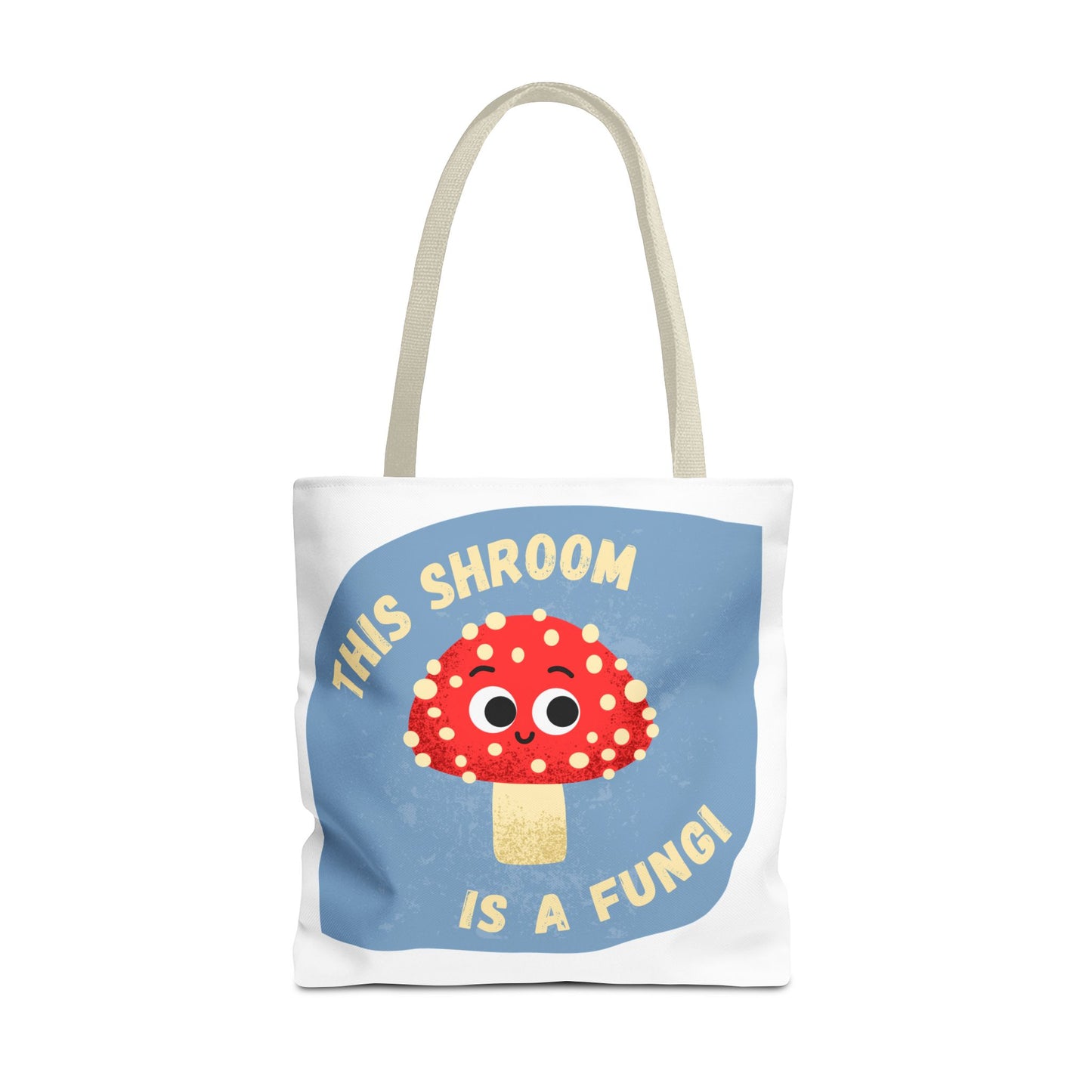 Cute Mushroom Tote Bag - Funny Gift for Mushroom Lovers, Eco-Friendly Shopping Bag, Artsy Tote, Whimsical Weekender Bag, Unique Gift Idea