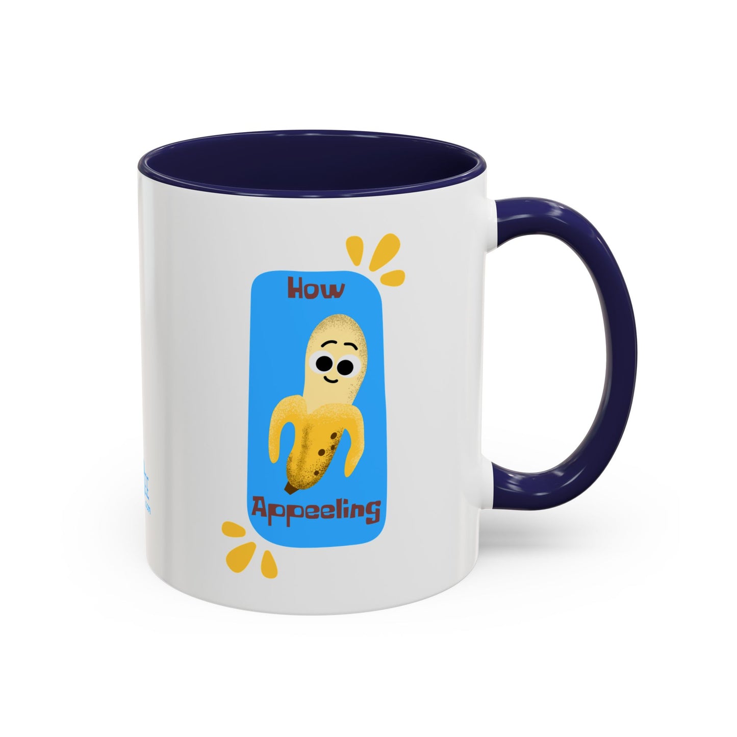 Fun Banana Design Coffee Mug - How Appeeling, Cute Gift for Coffee Lovers, Quirky Kitchen Decor, Ideal for Birthdays and Celebrations