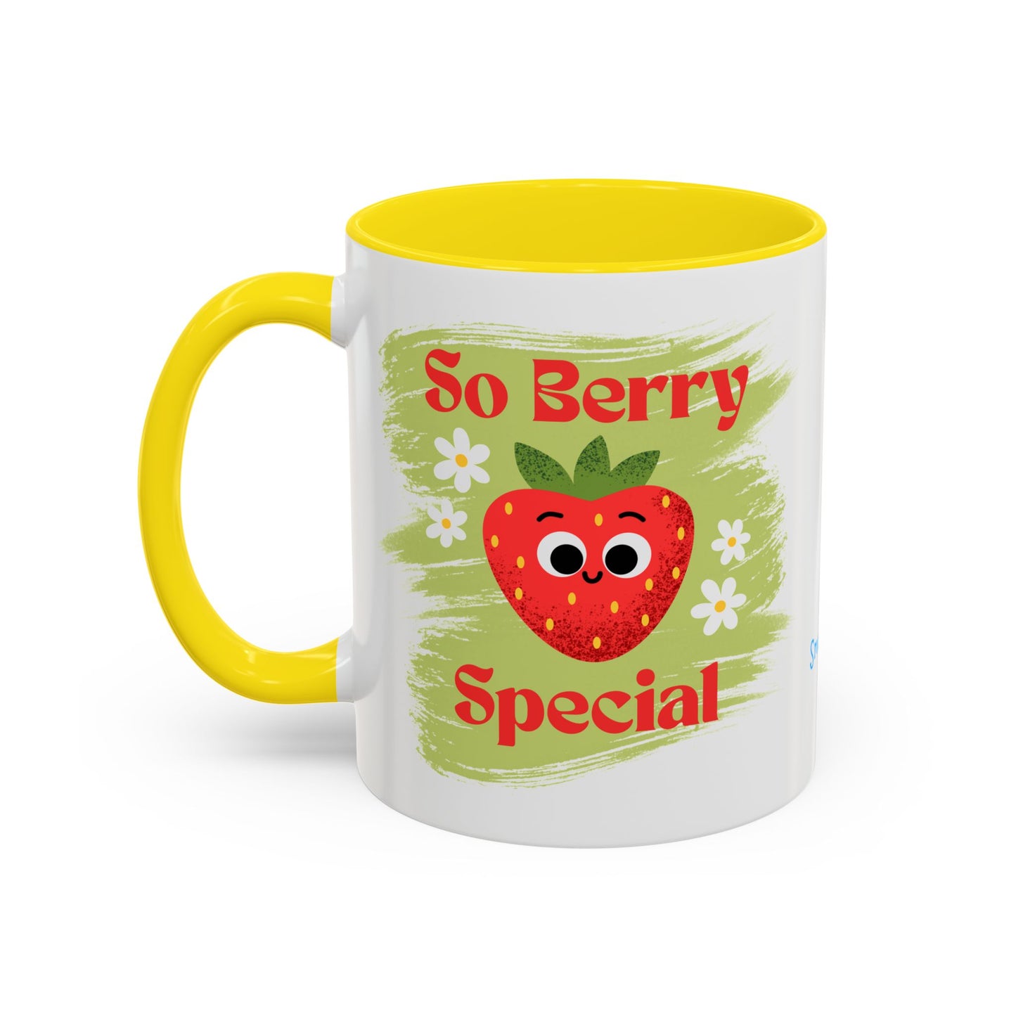 So Berry Special Coffee Mug | Cute Strawberry Mug, Gift for Friends, Kitchen Decor, Fruit Lover's Gift, Tea Mug