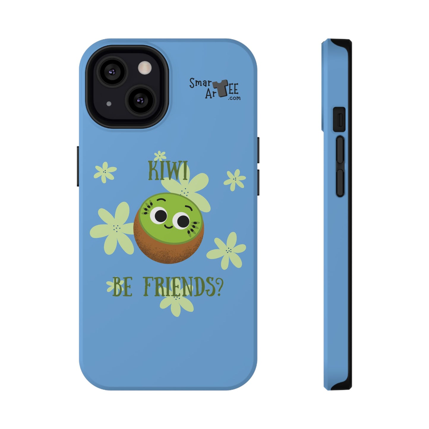 Cute Kiwi Friends Phone Case - Impact-Resistant, Fun Phone Accessory for Kids, Gifts, Summer Vibes, Cute Animal Design
