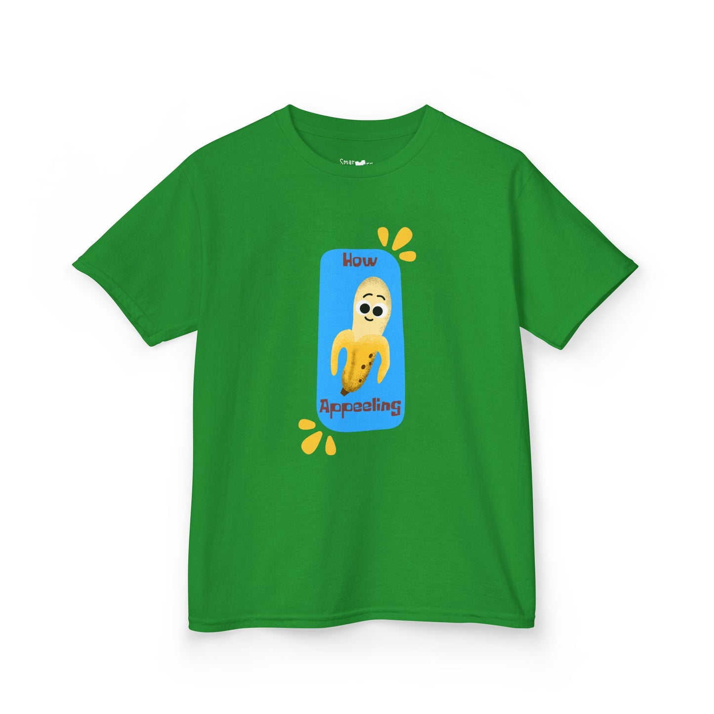 Kids Funny Graphic Tee with 'How Appeeling' Banana Pun Design | Playful Shirt for Children | Gift for Birthdays