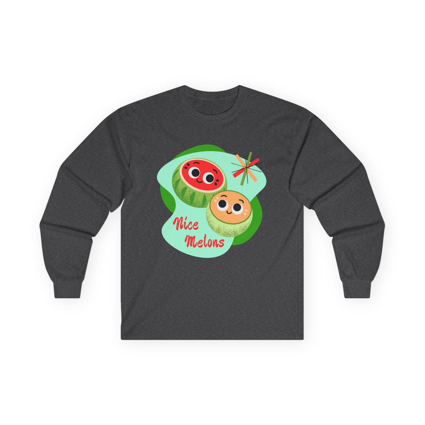 Cute Fruit Long Sleeve Tees, Funny Gift, Summer Vibes, Gift for Foodies, Cute Pun Shirt, Comfort Wear