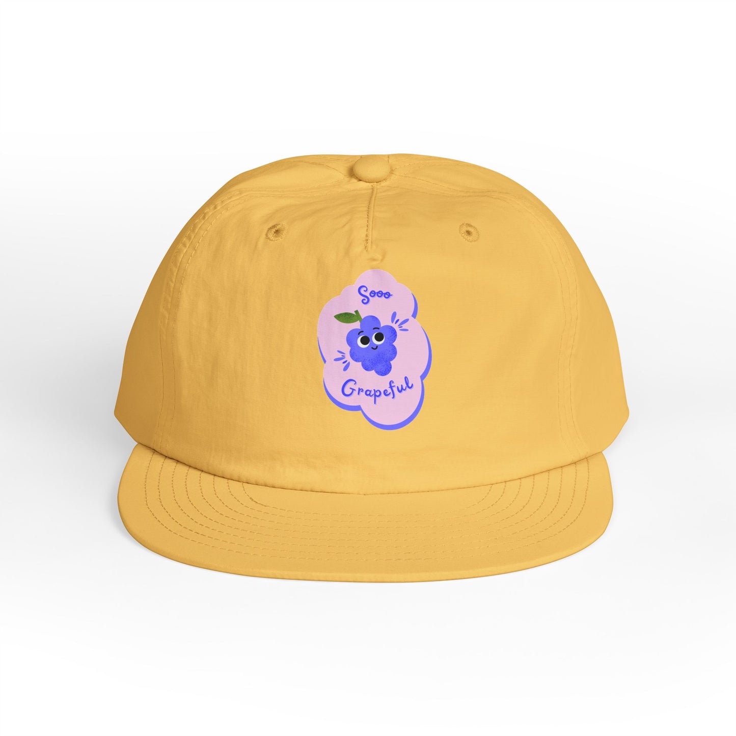 Grateful Vibes Surf Cap | Casual Sun Hat, Beachwear Accessory, Summertime Fashion, Gift for Surfers, Outdoor Adventures