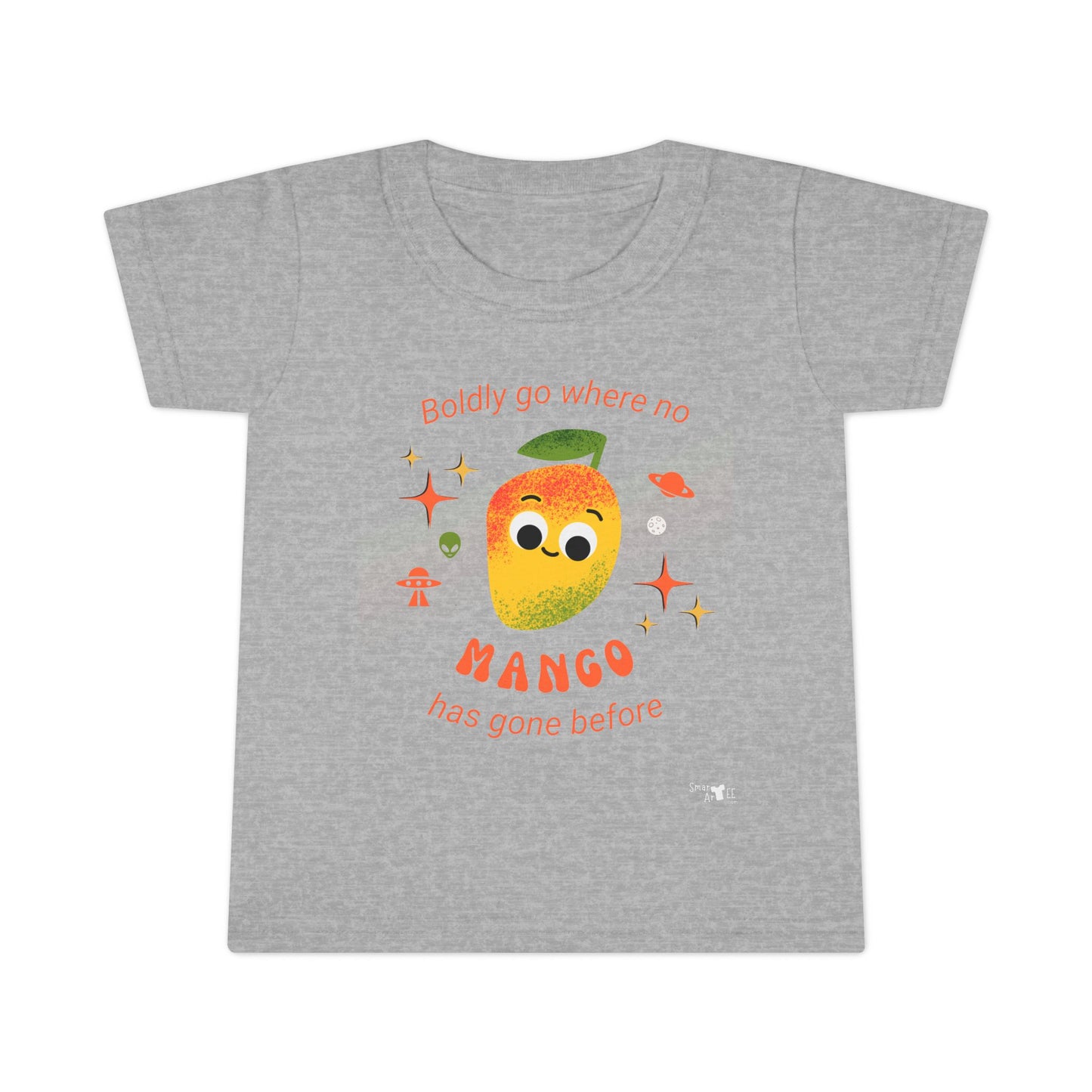 Cute Mango Toddler Shirt, Kids Summer Tee, Fruit Pun Graphic Shirt, Gift for Toddlers, Birthday Outfit, Playful Children's Apparel