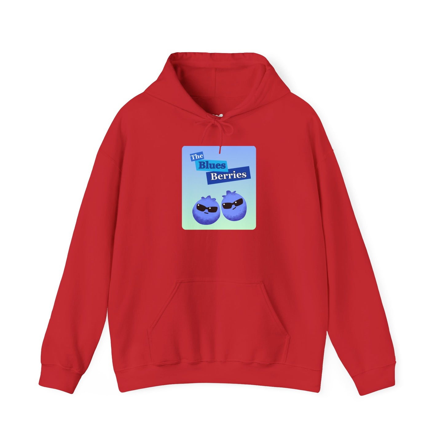 Blues Brothers Pun Hoodie - Cozy Unisex Pullover, Gift for Fruit Lovers, Casual Wear, Spring Fashion, Foodie Apparel