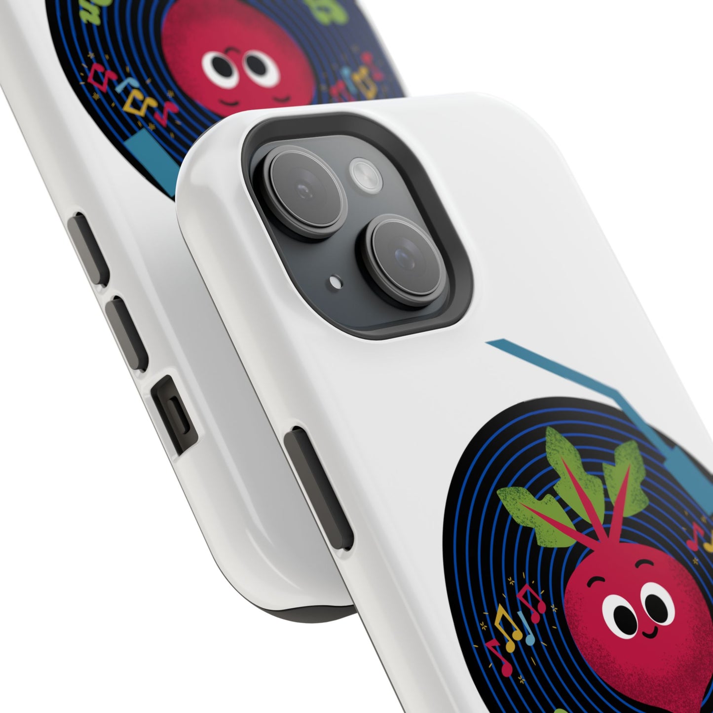 Fun Impact-Resistant Phone Cases - Unique Phone Accessories, Beet Pun Themed, Holiday Present