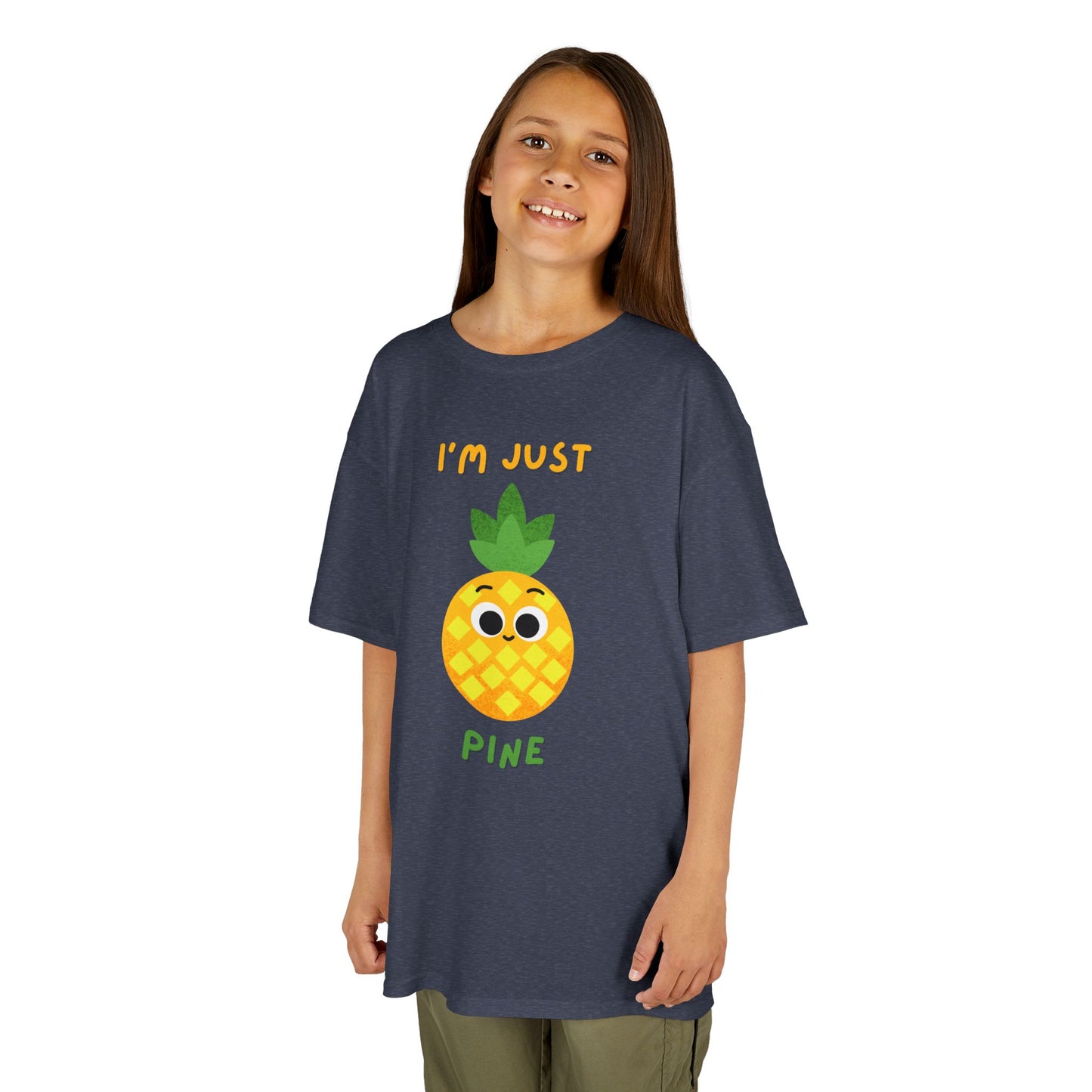 Kids Pineapple Tee - Cute Kids Shirt, Fun Summer Outfit, Birthday Gift, Playful Tee, Tropical Vibes, Kids Graphic Tee