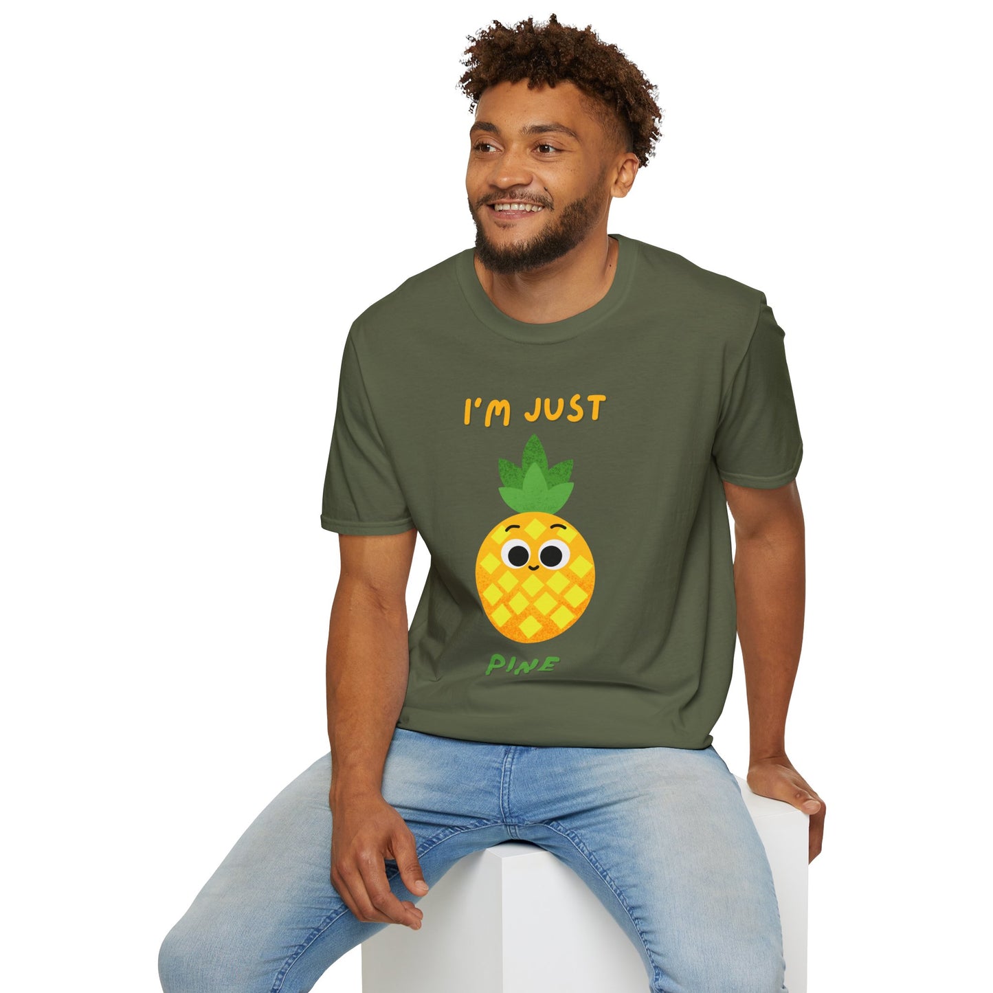 Pineapple Pun Unisex T-Shirt, Funny Summer Tee, Cute Fruit Shirt, Gift for Pineapple Lovers, Tropical Vibes, Casual Wear