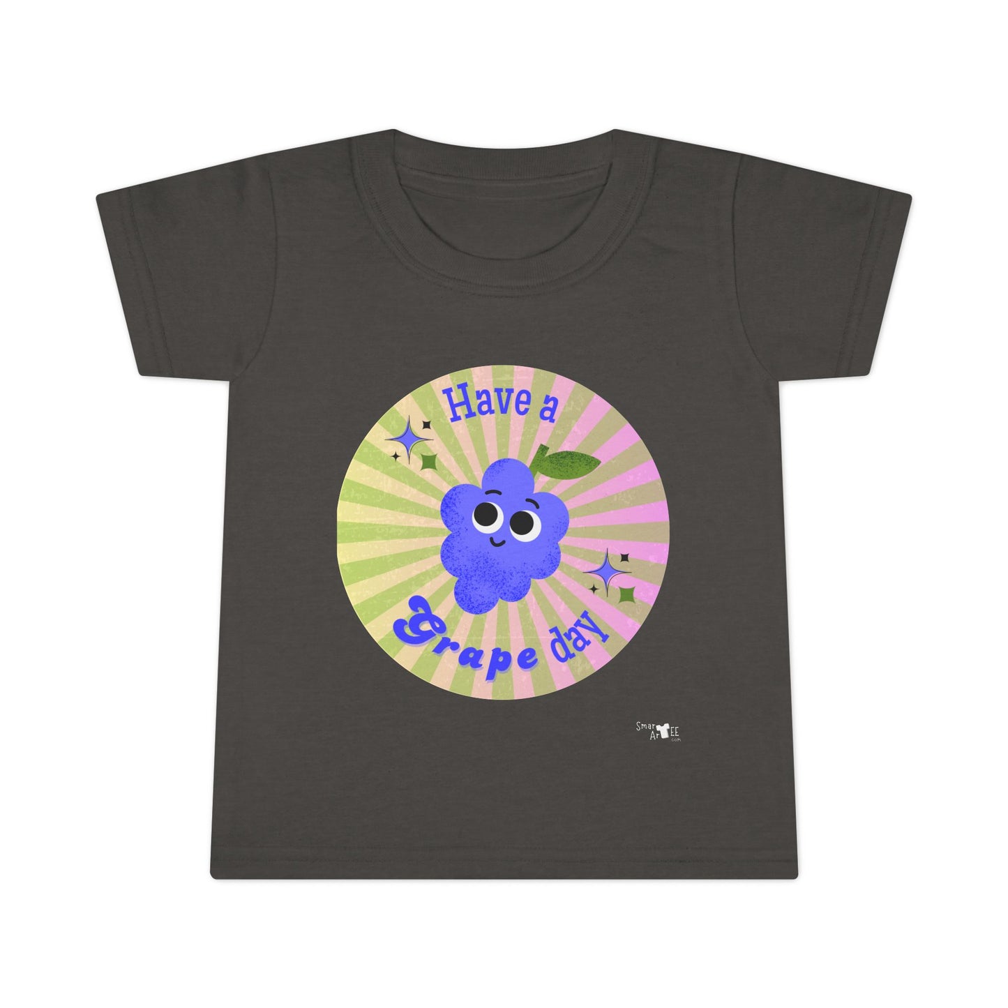 Toddler Shirt - 'Have a Grape Day!' Cute Fruit Design, Kids Birthday Gift, Summer Outfit, Toddler Apparel, Playdate Shirt