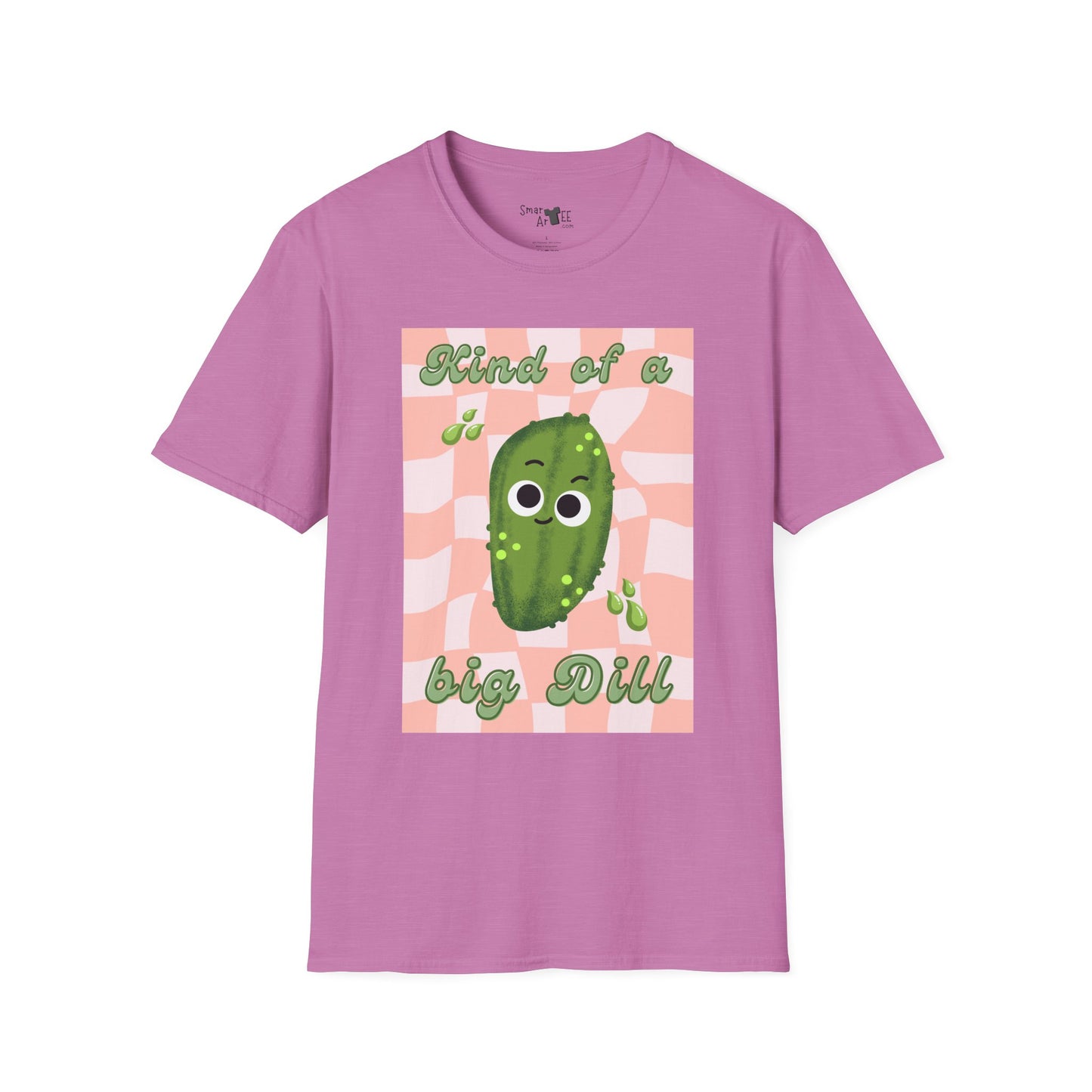 Cute Pickle Humor T-Shirt, Unisex Softstyle Tee, Funny Gift for Dill Pickle Lovers, Trendy Casual Wear, Unique Gift for Birthdays