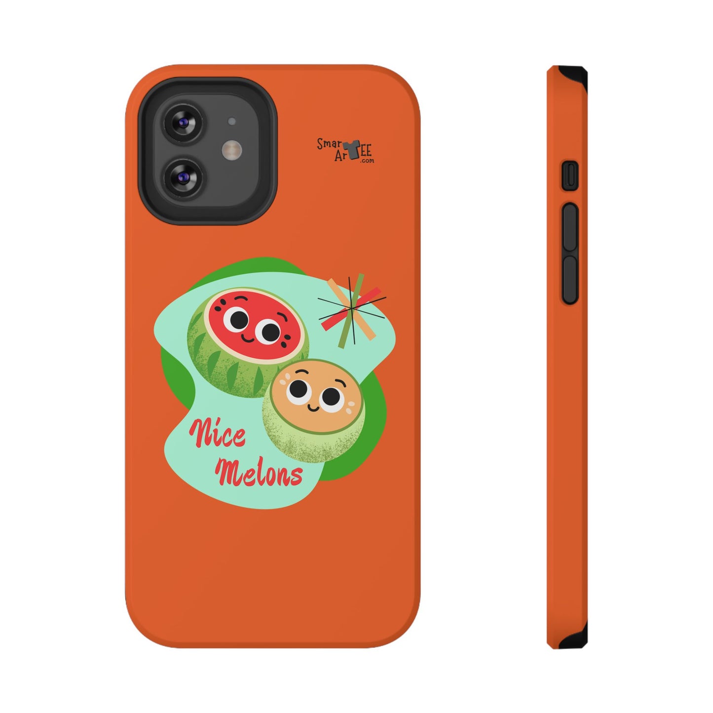 Cute Fruit Phone Case - Nice Melons Design, Impact-Resistant, Fun Gift for Kids, Phone Accessories for Celebrations, Fruit Lovers