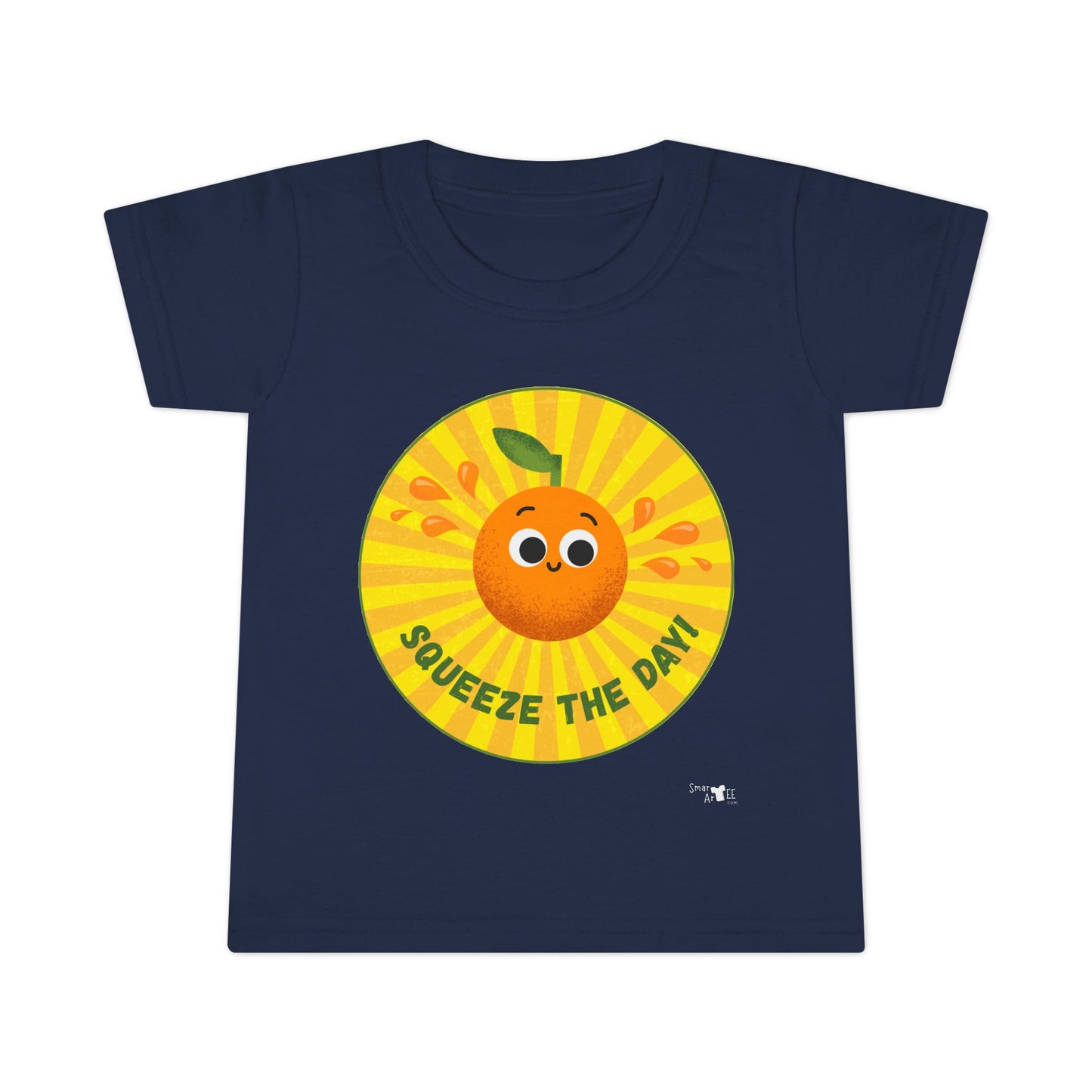 Cute Toddler Shirt - 'Squeeze the Day!' Funny Tee for Kids, Gift for Birthdays, Summer Vibes, Playful Wear, Toddler Apparel