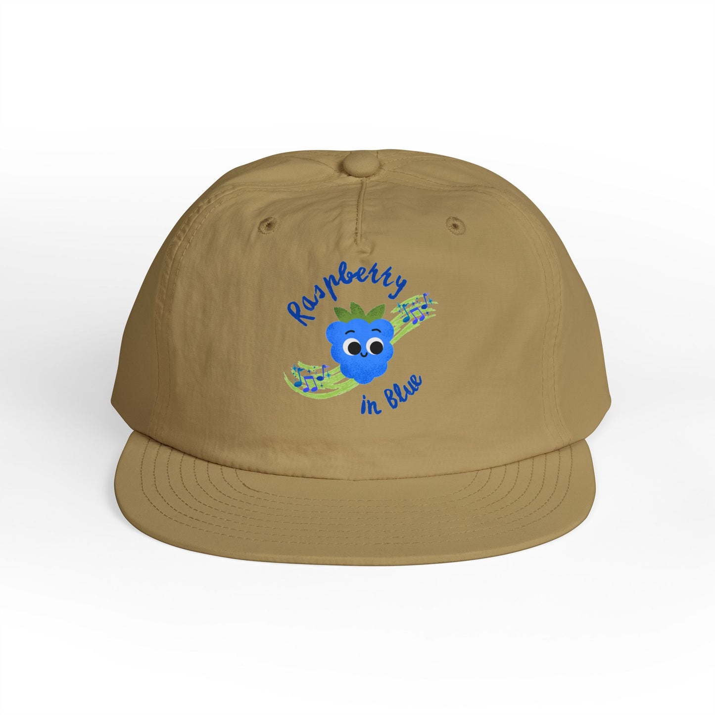 Rhapsody in Blue Pun Surf Cap | Fun Summer Hat, Youth Beachwear, Gift for All Ages, Outdoor Adventures, Vacation Accessory