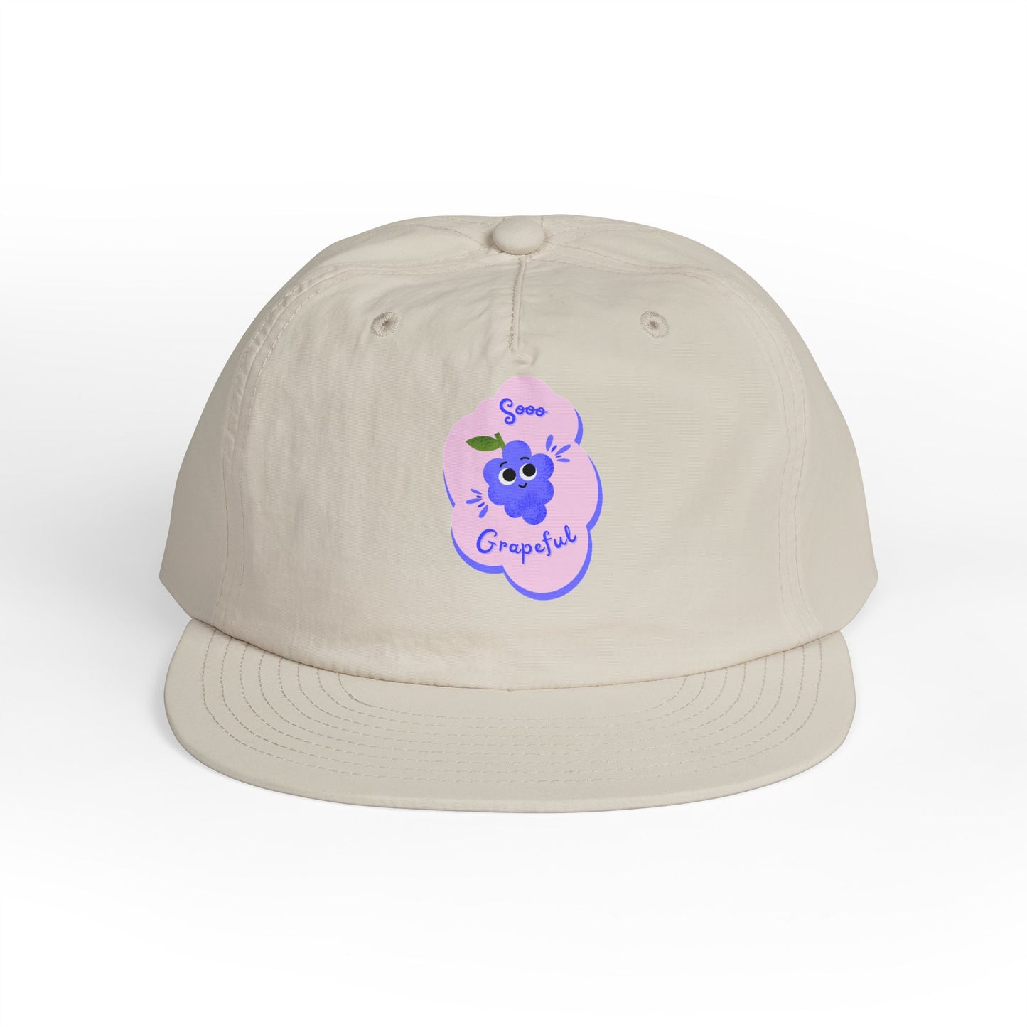 Grateful Vibes Surf Cap | Casual Sun Hat, Beachwear Accessory, Summertime Fashion, Gift for Surfers, Outdoor Adventures