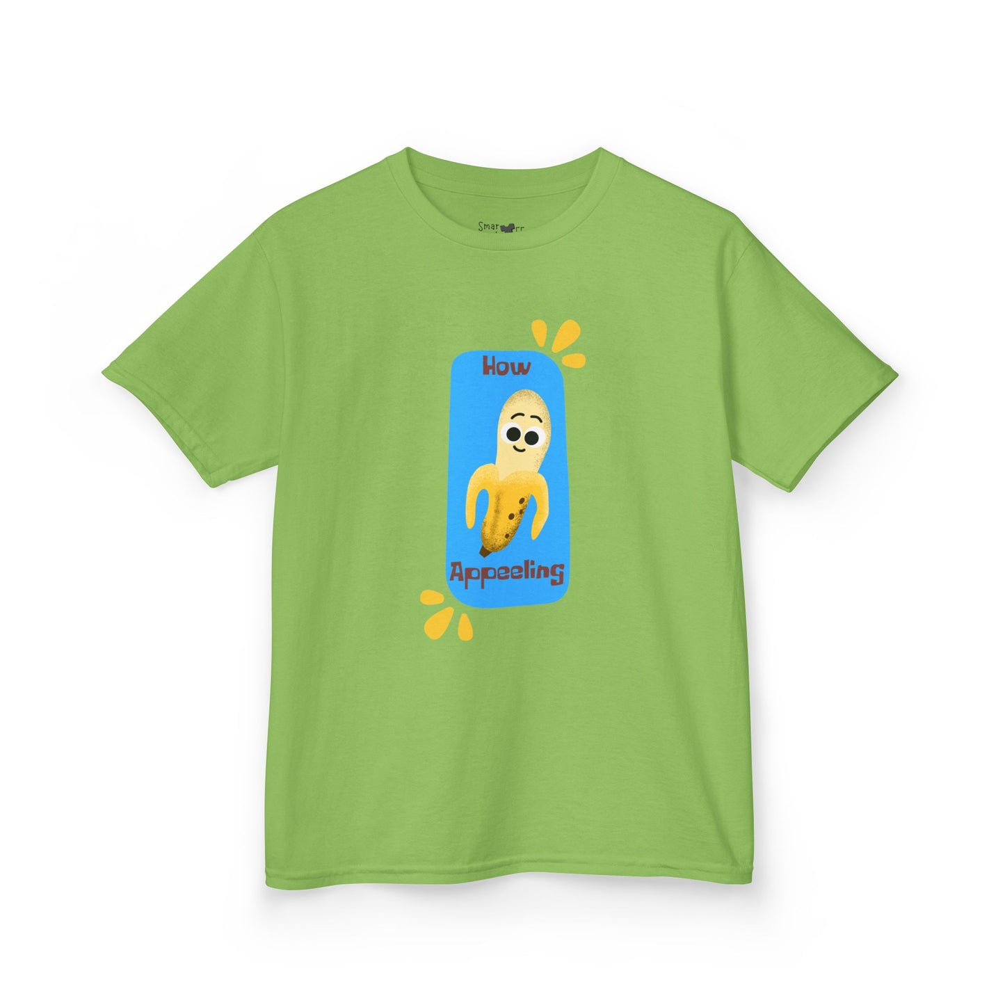 Kids Funny Graphic Tee with 'How Appeeling' Banana Pun Design | Playful Shirt for Children | Gift for Birthdays
