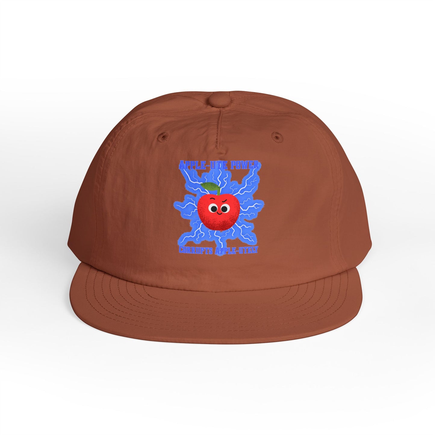 Fun Surf Cap with Playful Apple Design | Great for Summer, Beach Days, and Casual Outings | Perfect Gift Hat for All Ages, Kids, Beach Fashion