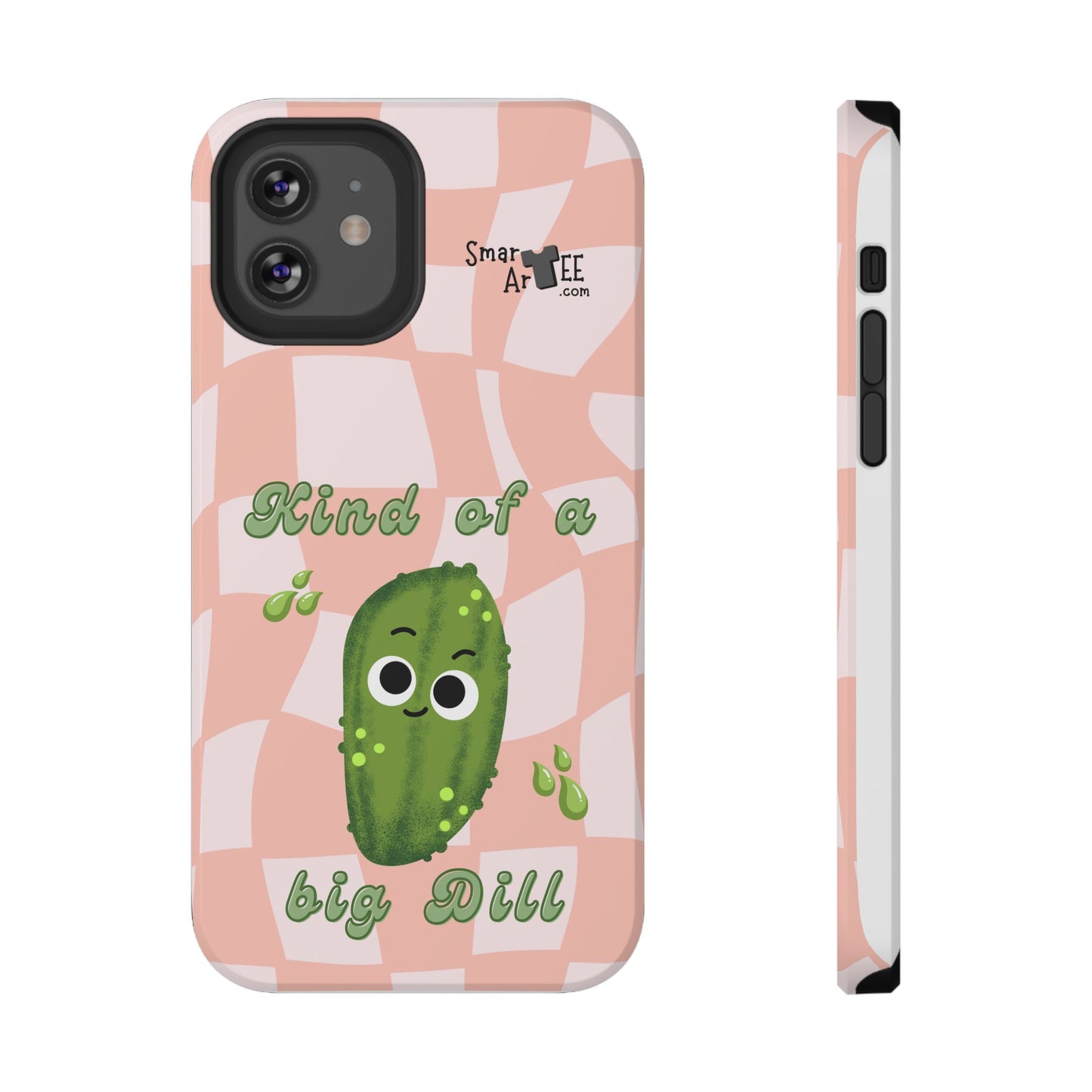 Cute Cucumber Phone Case, Funny Phone Case, Gift for Vegetable Lovers, Quirky Mobile Accessories, Summer Vibes, Kind of a Big Dill