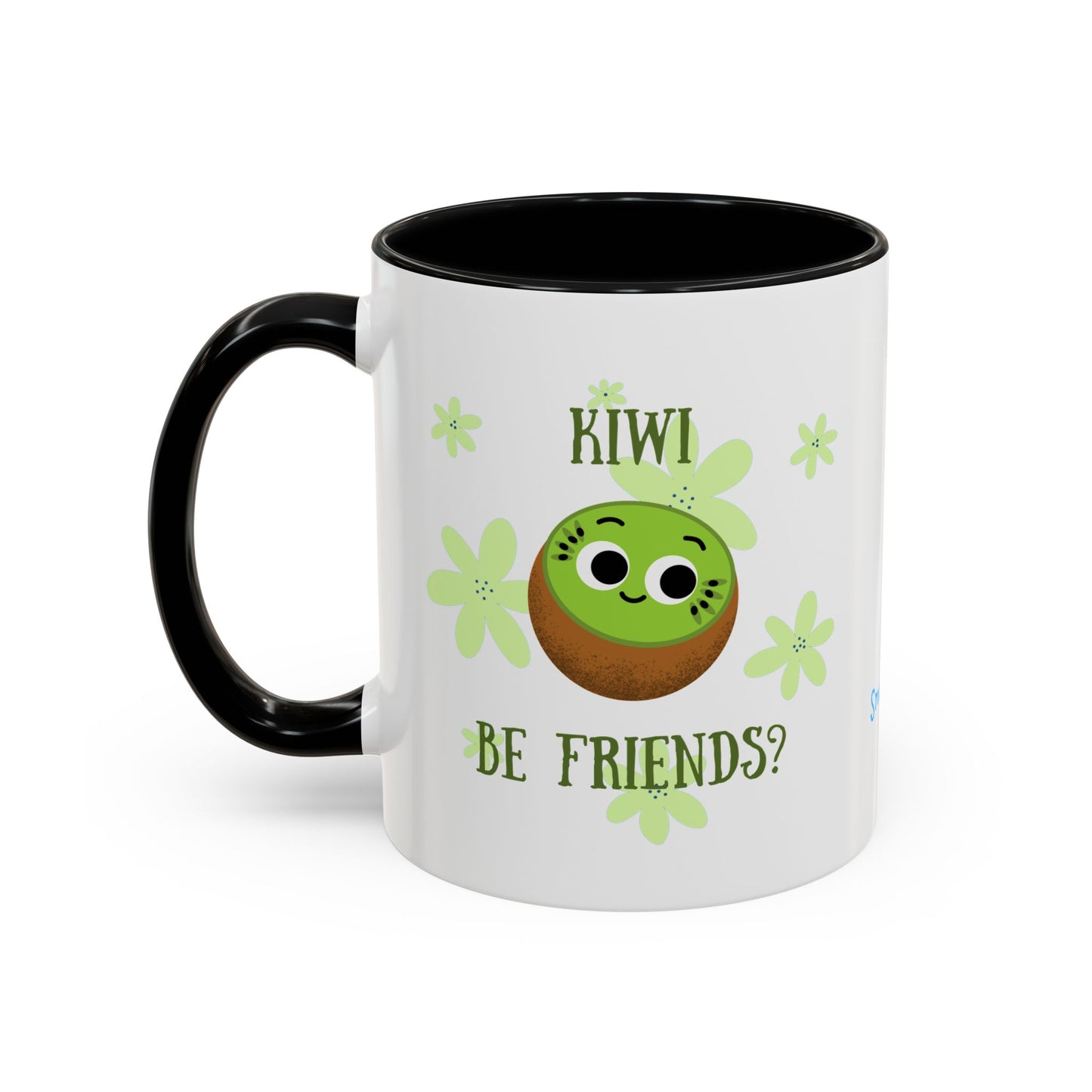 Cute Kiwi Coffee Mug - Perfect Gift for Friends, Fun Kitchen Decor, Fruit Lover's Mug, Unique Birthday Gift, Whimsical Drinkware