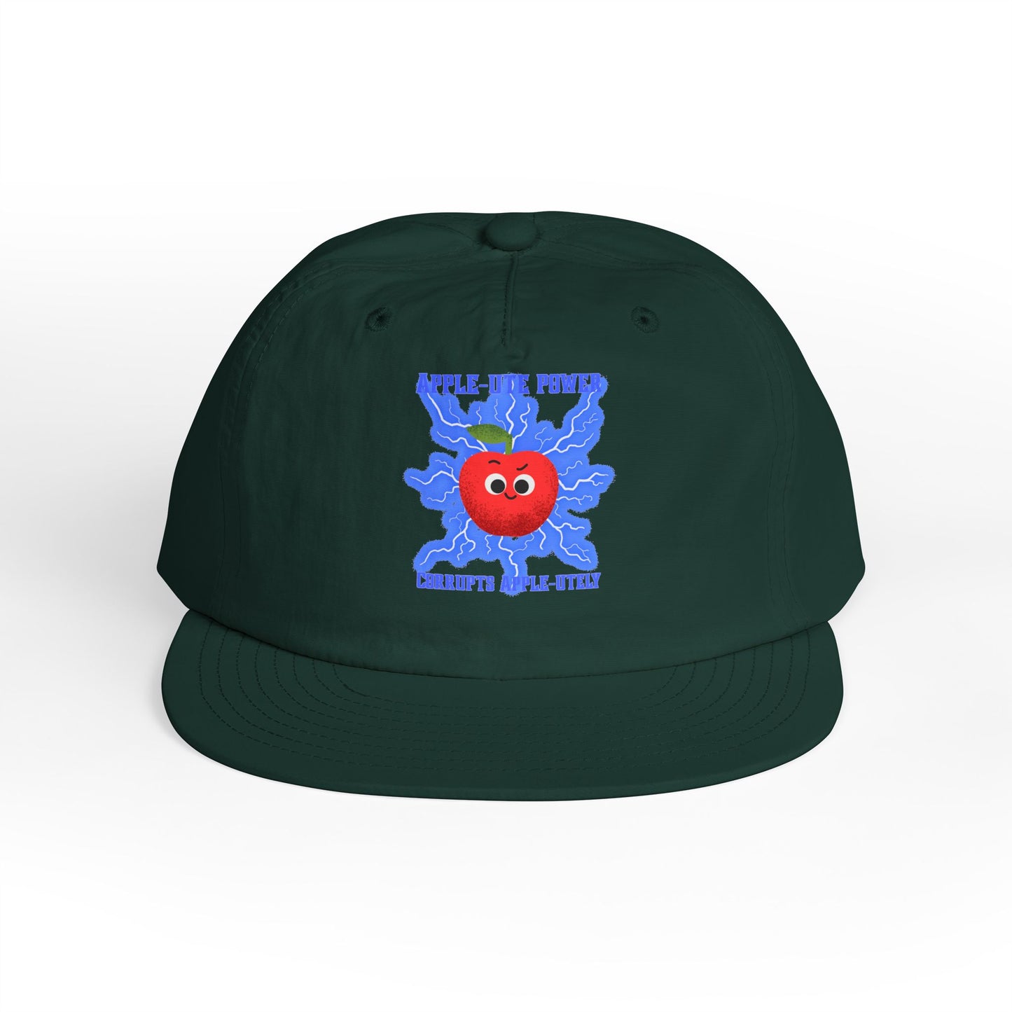 Fun Surf Cap with Playful Apple Design | Great for Summer, Beach Days, and Casual Outings | Perfect Gift Hat for All Ages, Kids, Beach Fashion
