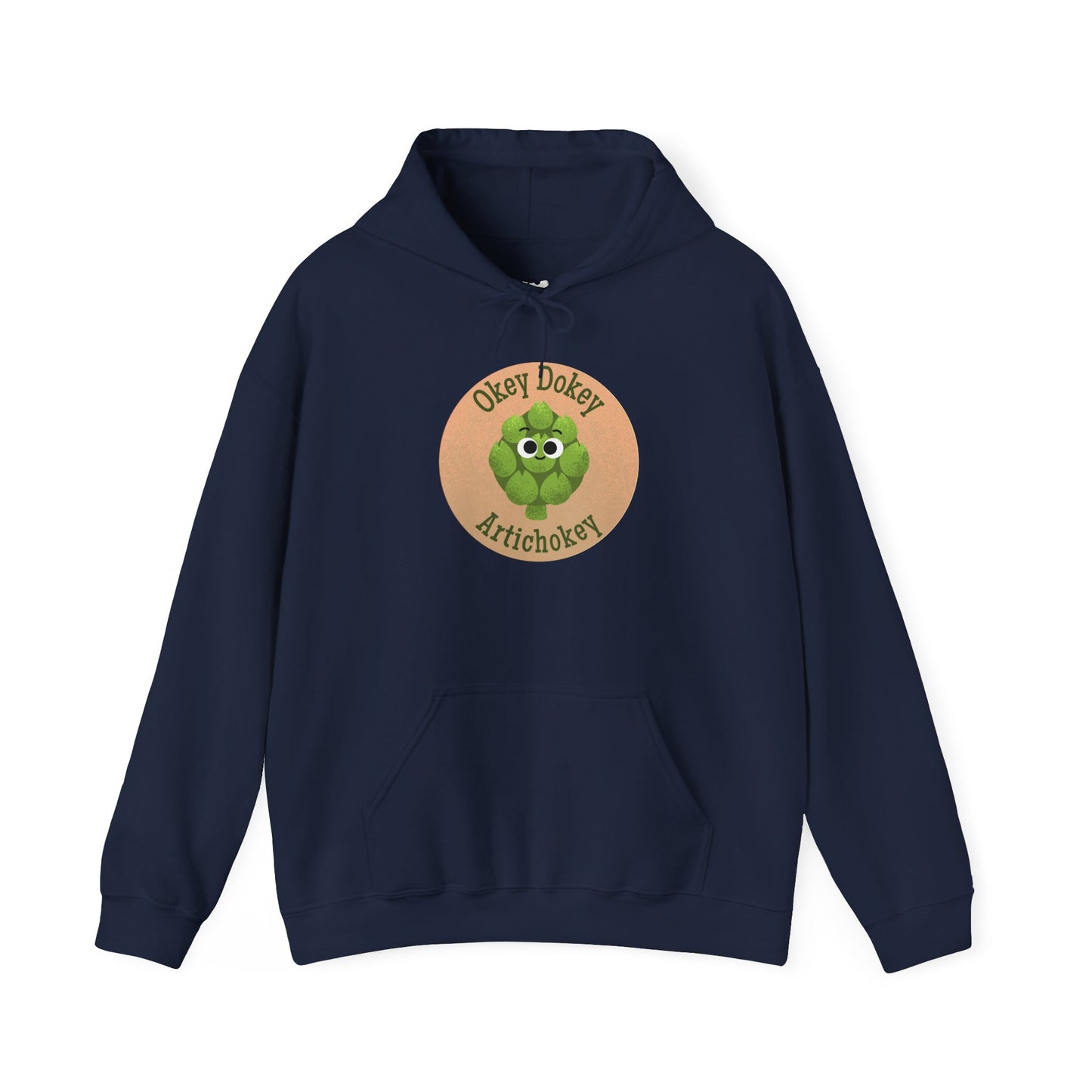 Funny Artichoke Hoodies - Unisex Heavy Blend Hoodie for Food Lovers, Gift for Veggie Fans, Laugh with Friends