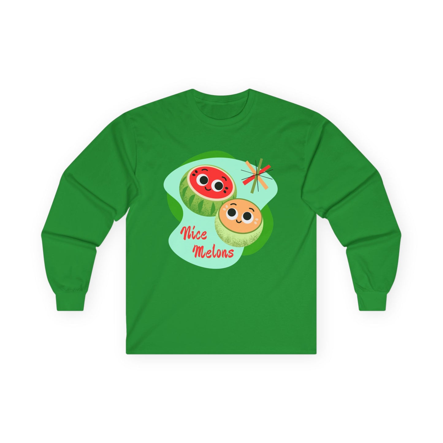 Cute Fruit Long Sleeve Tees, Funny Gift, Summer Vibes, Gift for Foodies, Cute Pun Shirt, Comfort Wear