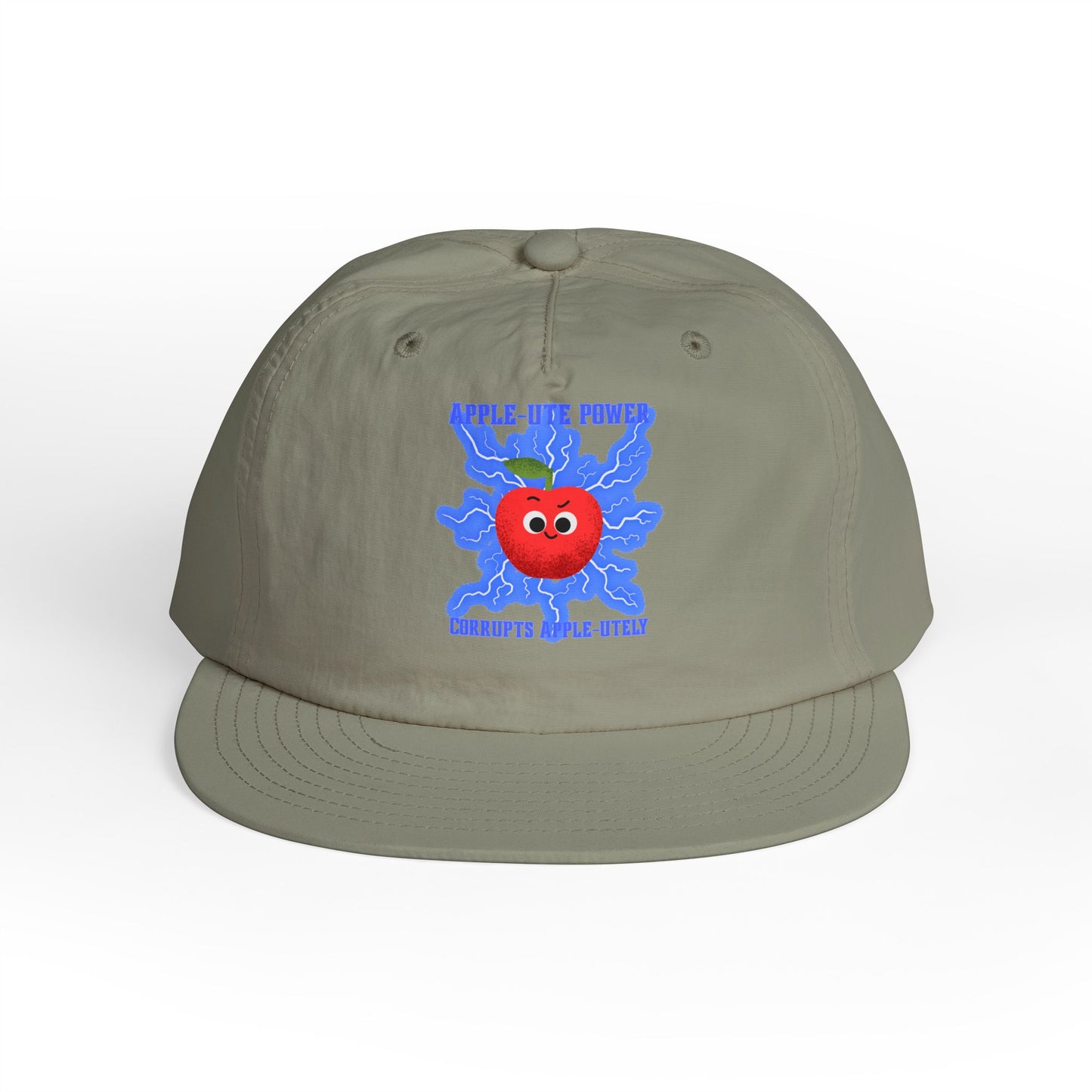 Fun Surf Cap with Playful Apple Design | Great for Summer, Beach Days, and Casual Outings | Perfect Gift Hat for All Ages, Kids, Beach Fashion