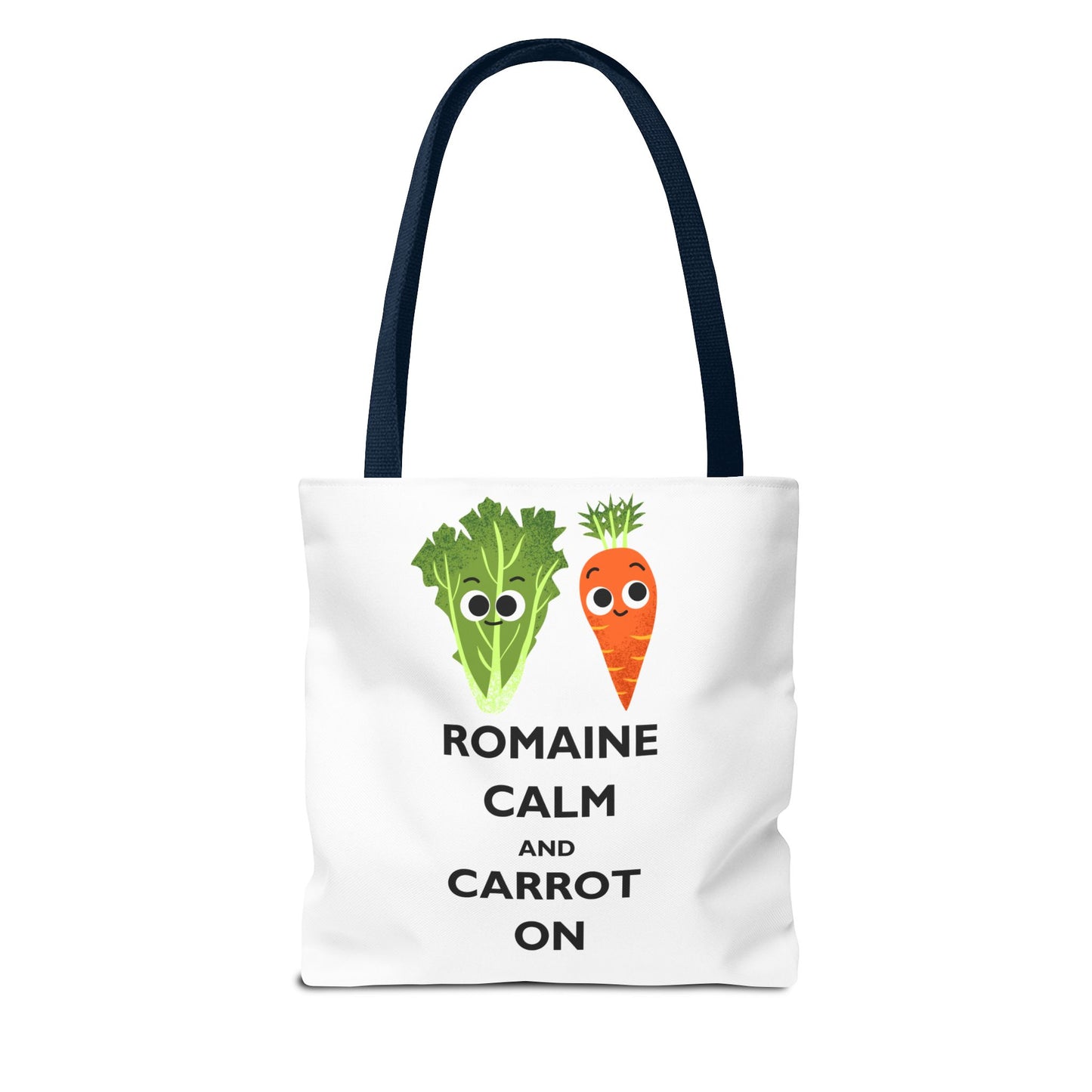 Romaine Calm Tote Bag, Funny Tote for Garden Lovers, Eco-Friendly Shopper, Gift for Veggie Enthusiasts, Grocery Bag, Quirky Farm Bag