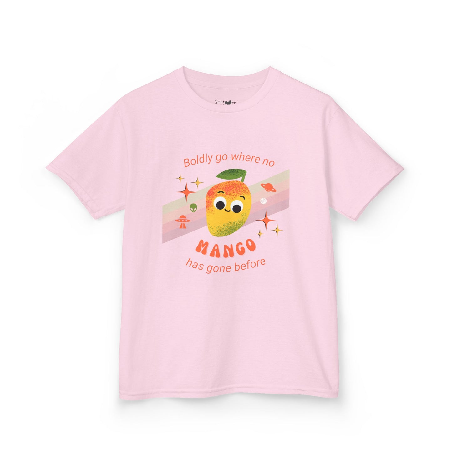 Mango Adventure Kids Tee, Fun Summer Shirt, Cute Gift for Kids, Playful Cotton Tee, Birthday Gift Idea