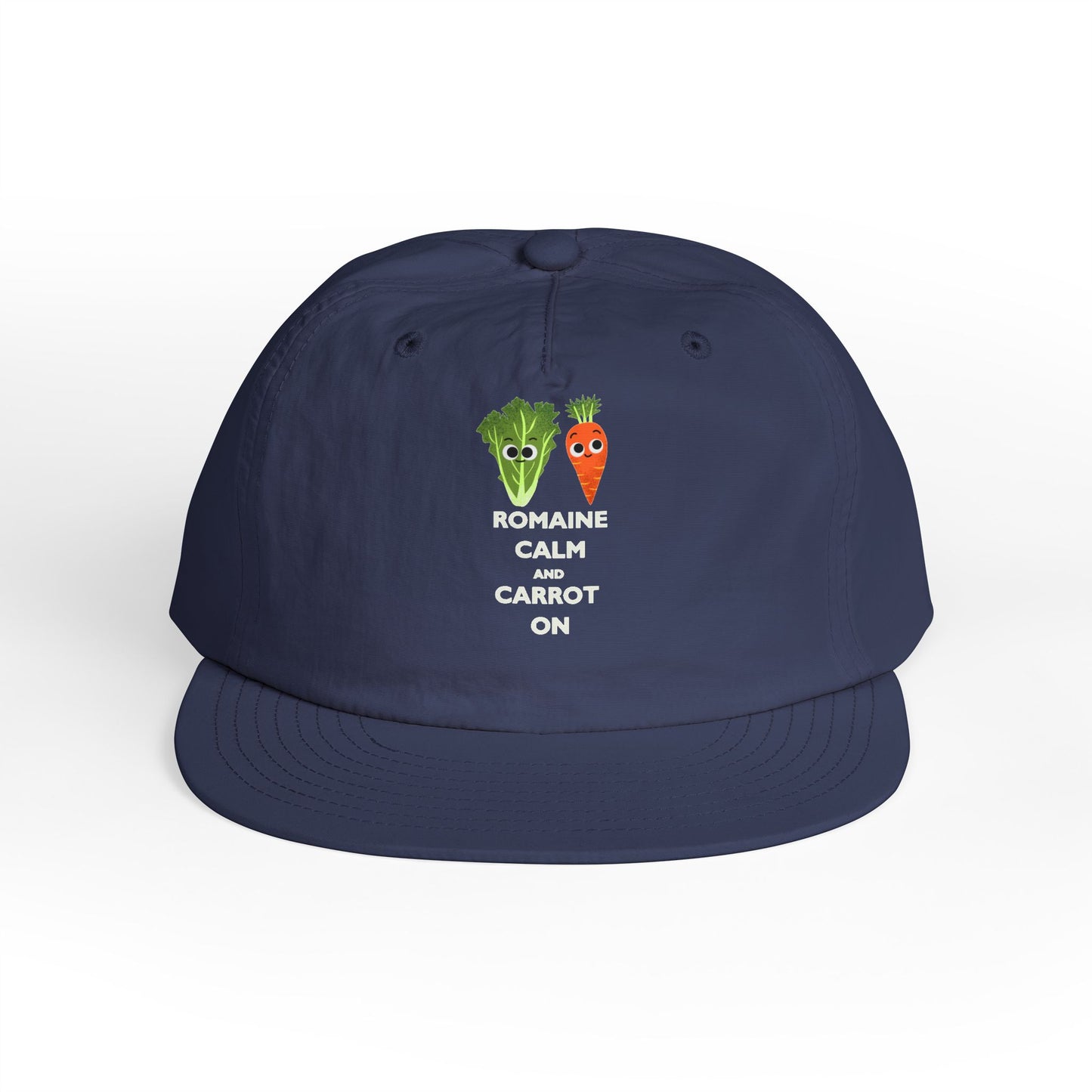 Whimsical Surf Cap - Fun Vegetable Pun Design, Chill Vibe Hat for Beach Lovers, Summer Accessory, Gift for Foodies & Surf Enthusiasts