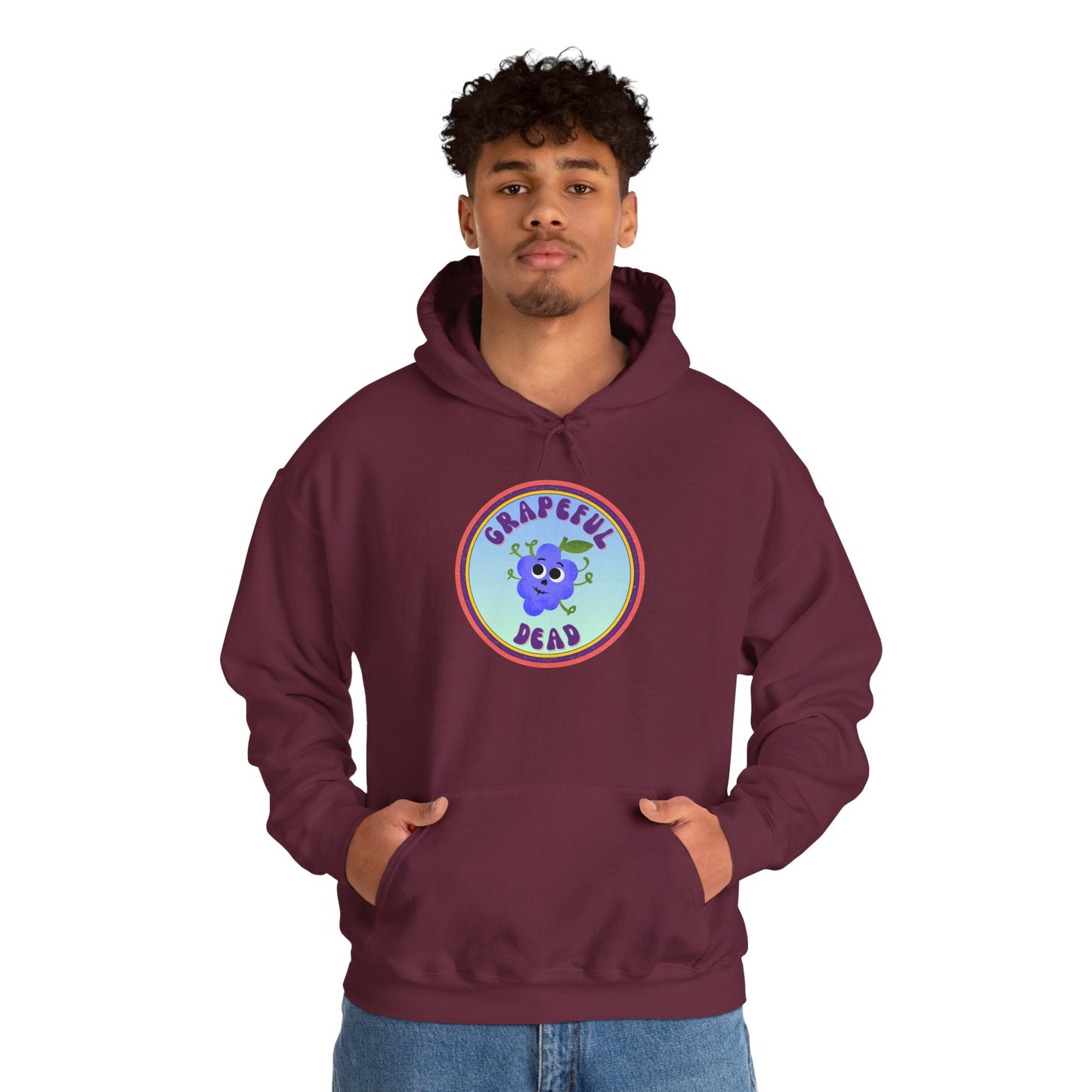 Grateful Dead Pun Hoodie, Cozy Unisex Pullover, Vintage Style Hoodie, Festival Apparel, Music Lover Gift