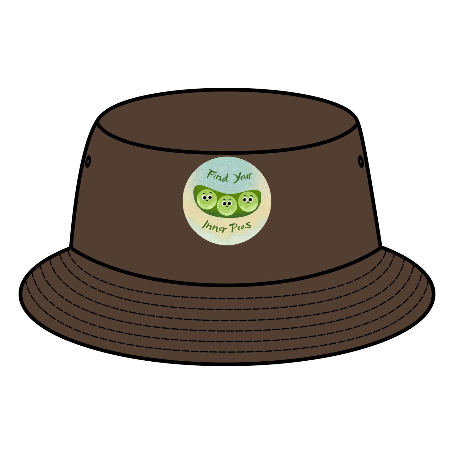Find Your Inner Peace Bucket Hat - Fashionable Sun Protection Hats, Summer Accessory, Gift for Music Festivals, Outdoor Adventures