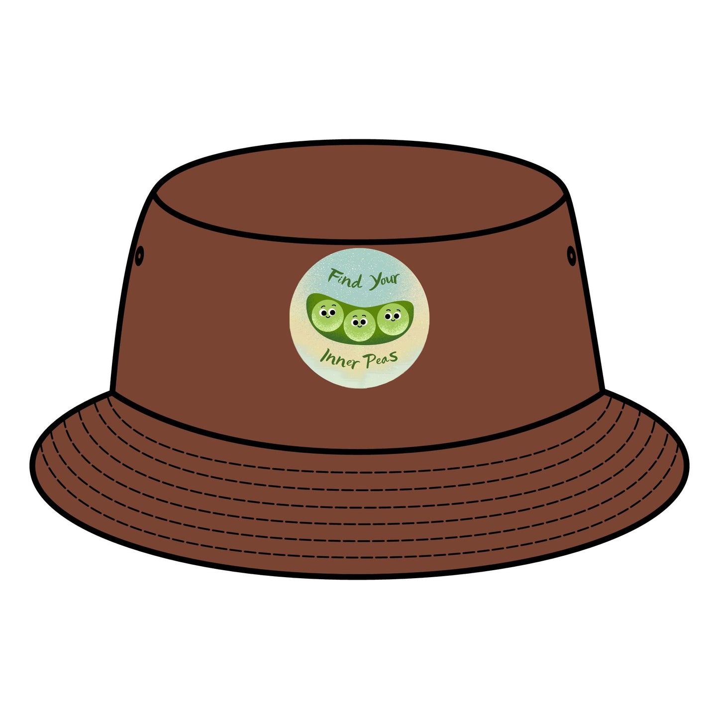 Find Your Inner Peace Bucket Hat - Fashionable Sun Protection Hats, Summer Accessory, Gift for Music Festivals, Outdoor Adventures