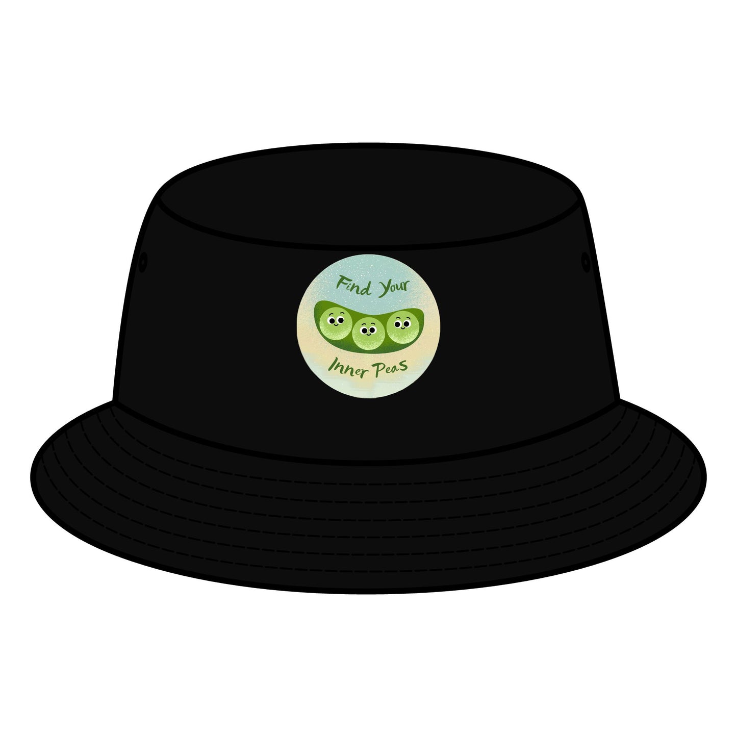 Find Your Inner Peace Bucket Hat - Fashionable Sun Protection Hats, Summer Accessory, Gift for Music Festivals, Outdoor Adventures