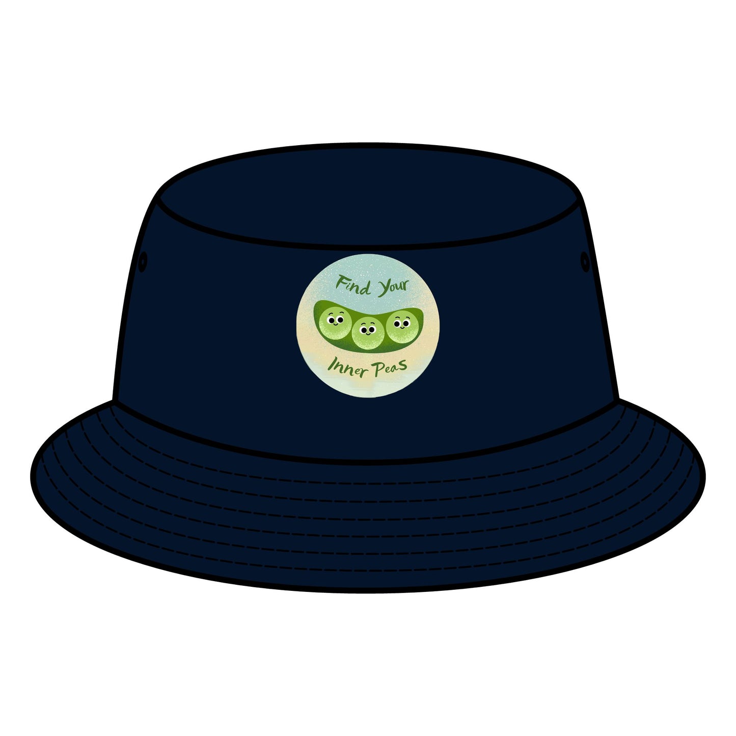 Find Your Inner Peace Bucket Hat - Fashionable Sun Protection Hats, Summer Accessory, Gift for Music Festivals, Outdoor Adventures