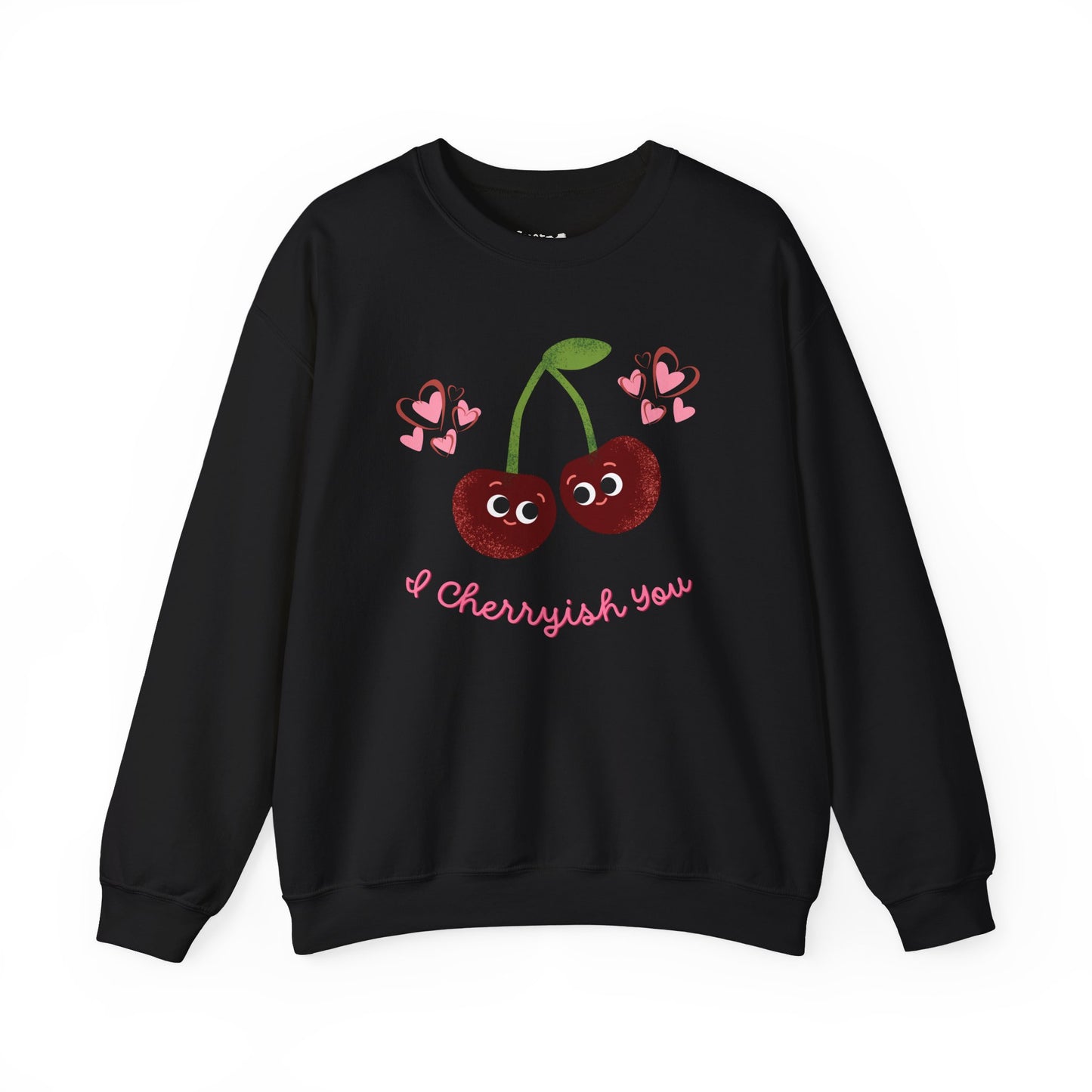 Cherryish Unisex Sweatshirt - Whimsical Funny Fruit Pun Design, Great Gift Idea