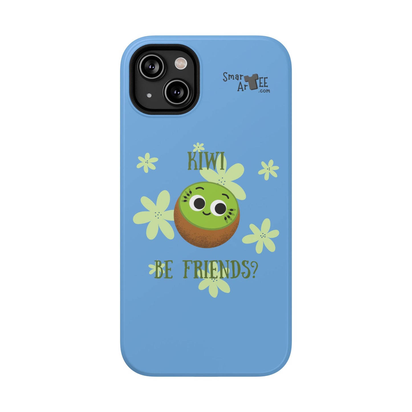 Cute Kiwi Friends Phone Case - Impact-Resistant, Fun Phone Accessory for Kids, Gifts, Summer Vibes, Cute Animal Design