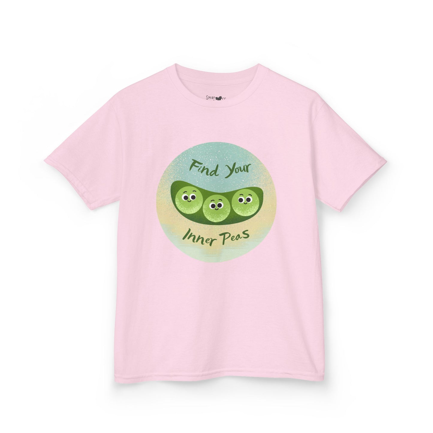Kids Shirt with 'Find Your Inner Peas' Design, Fun & Relaxed Wear for Playtime, Perfect Gift for Kids, Summer Outfits, Funny Gift Idea