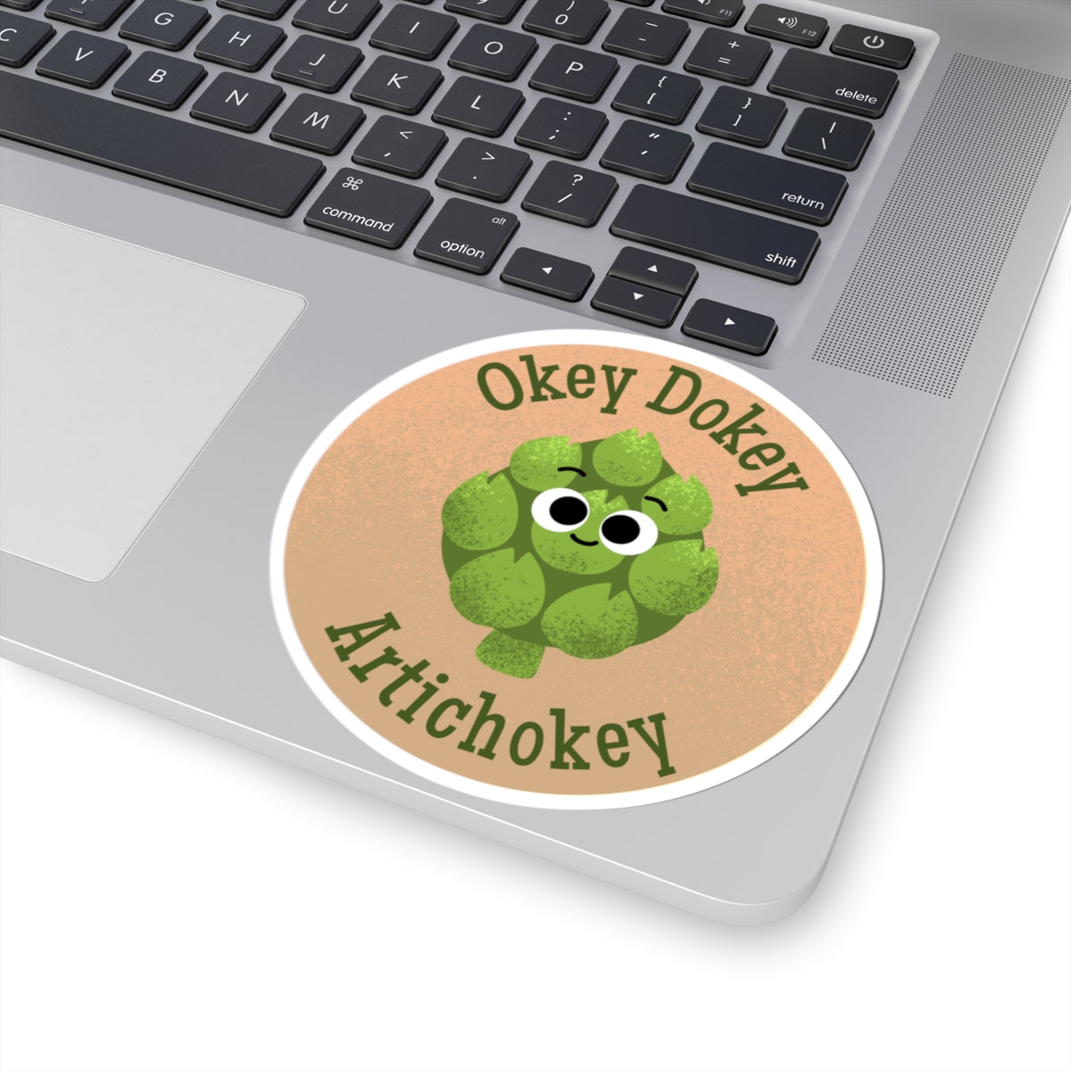 Playful Artichoke Kiss-Cut Stickers - Cute for Laptops, Water Bottles, Gifts, Party Favors, and Journals