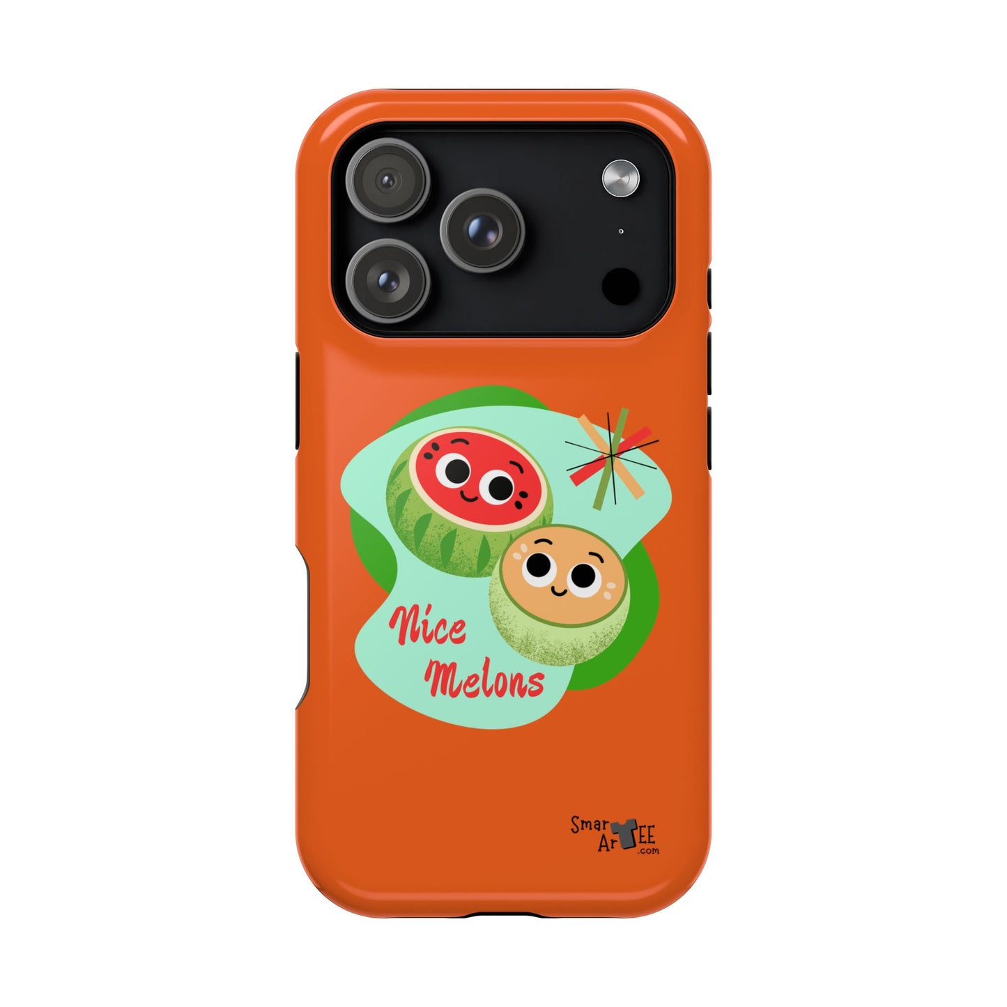 Cute Fruit Phone Case - Nice Melons Design, Impact-Resistant, Fun Gift for Kids, Phone Accessories for Celebrations, Fruit Lovers